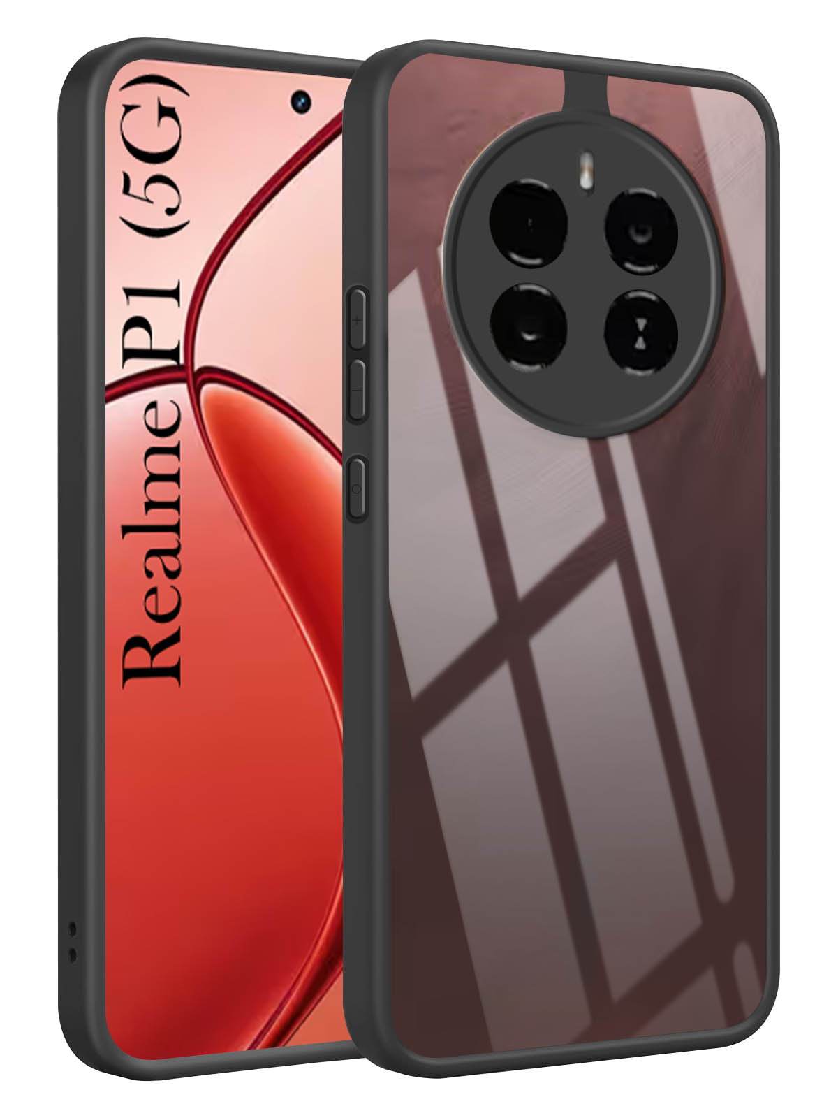 For Realme P1 5G Back Cover Case (Lifetime Anti Yellow | Anti Scratch | Crystal Clear Shockproof)