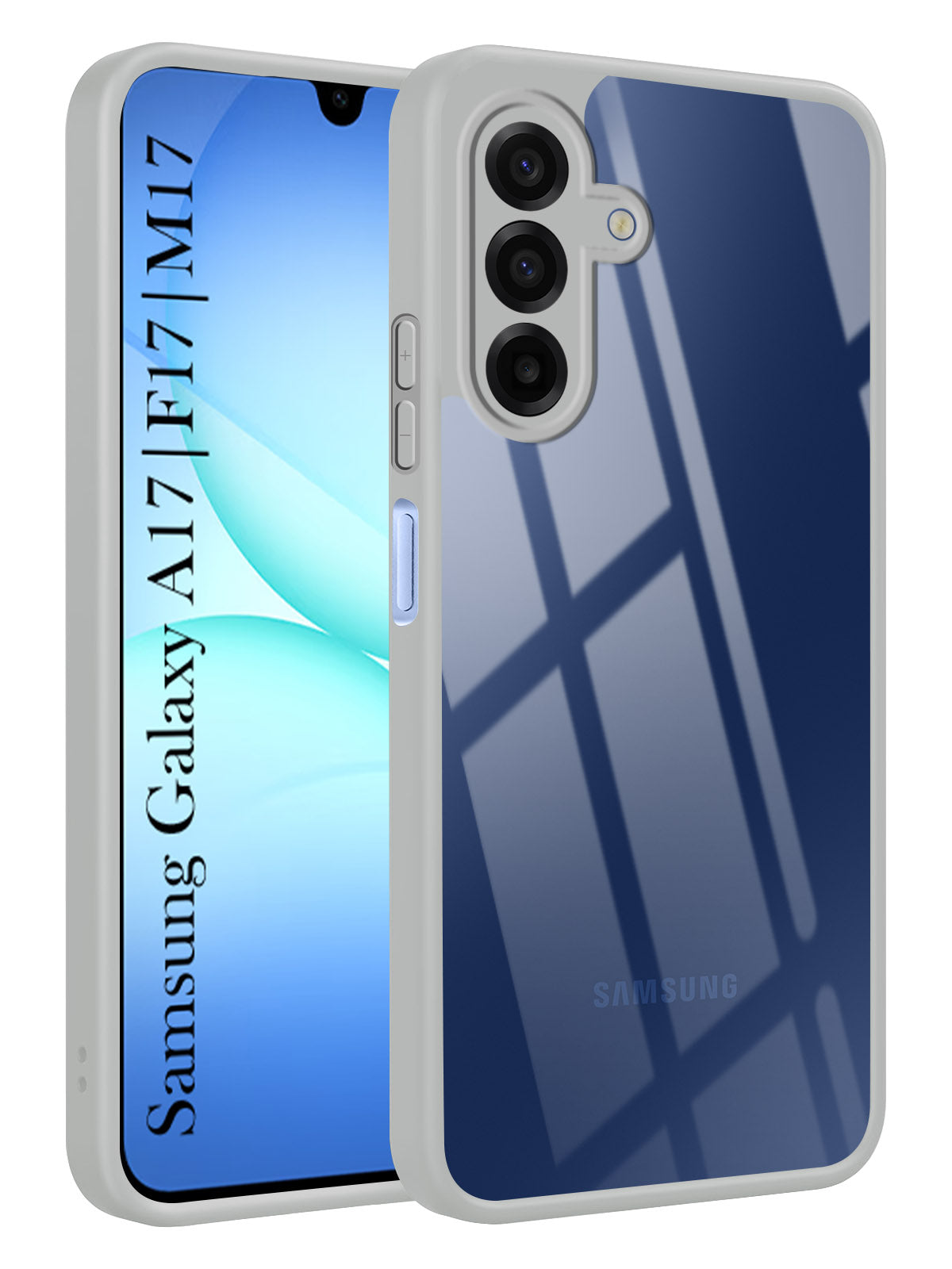 For Samsung Galaxy A17 | Samsung F17 | Samsung M17 5G Back Cover Case Ultra-Hybrid (Lifetime Anti Yellow | Anti Scratch | Crystal Clear Shockproof)