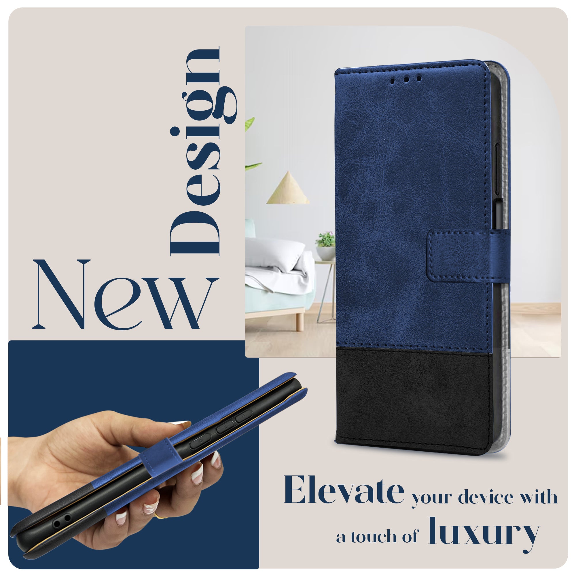For Oppo A3X 5G | Oppo A3 5G Flip Cover Case ( Professional Dual Leather Wallet with Magnetic Closure)