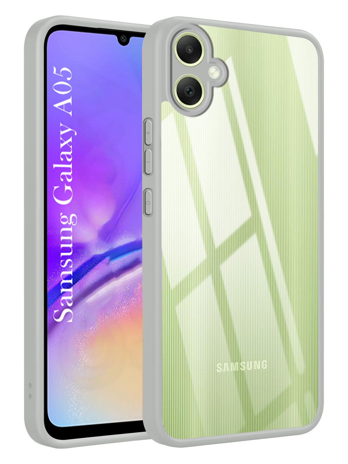 For Samsung Galaxy A05 Back Cover Case Ultra-Hybrid (Lifetime Anti Yellow | Anti Scratch | Crystal Clear Shockproof)
