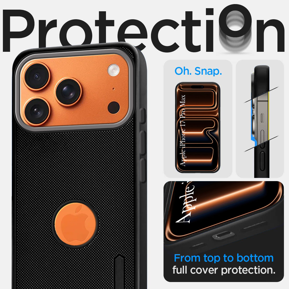 For Apple iPhone 17 Pro Max Back Cover Case Rubberised (Textured Grip Design | Micro-Fiber Cloth Inside | Slim and Light Weight | Soft Touch and Feel)