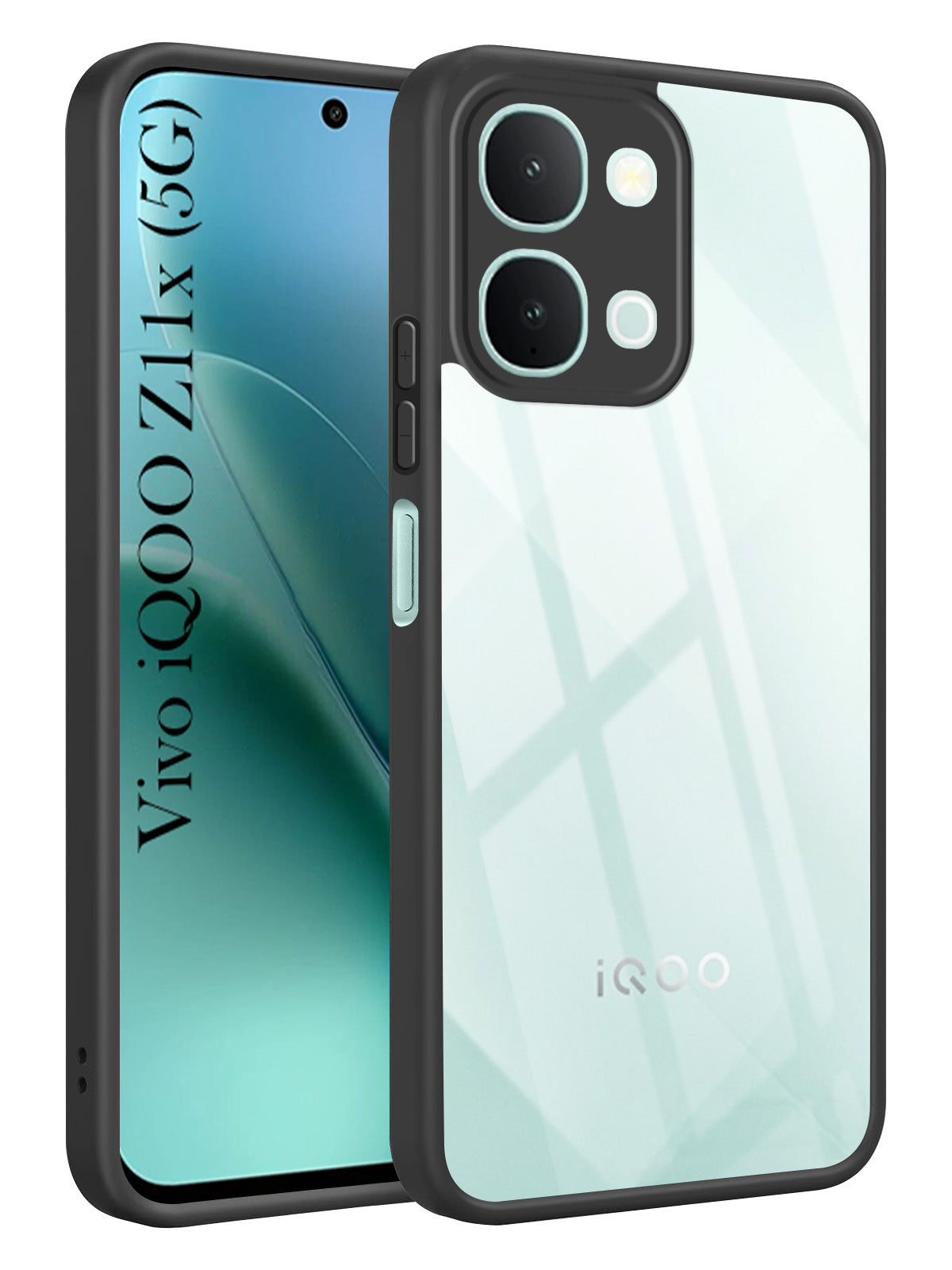 For Vivo iQOO Z11x 5G Back Cover Case Ultra-Hybrid (Lifetime Anti Yellow | Anti Scratch | Crystal Clear Shockproof)