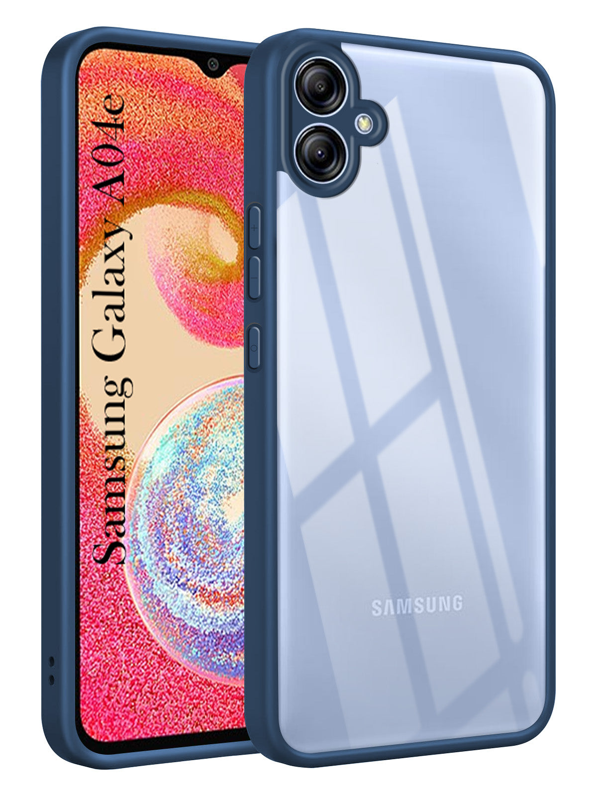 For Samsung Galaxy A04 | A04E Back Cover Case Ultra-Hybrid (Lifetime Anti Yellow | Anti Scratch | Crystal Clear Shockproof)