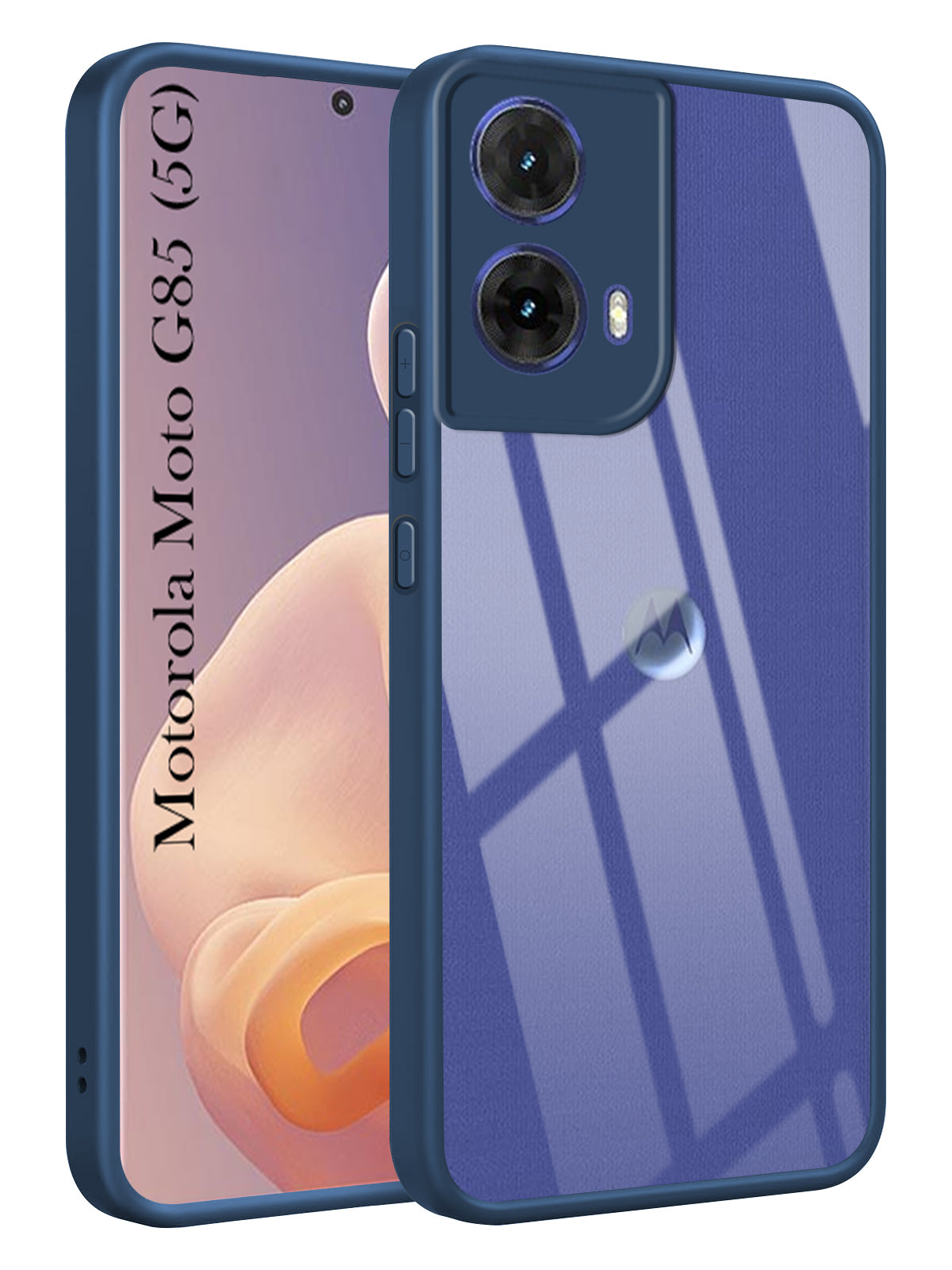 For Motorola Moto G85 5G Back Cover Case (Lifetime Anti Yellow | Anti Scratch | Crystal Clear Shockproof)