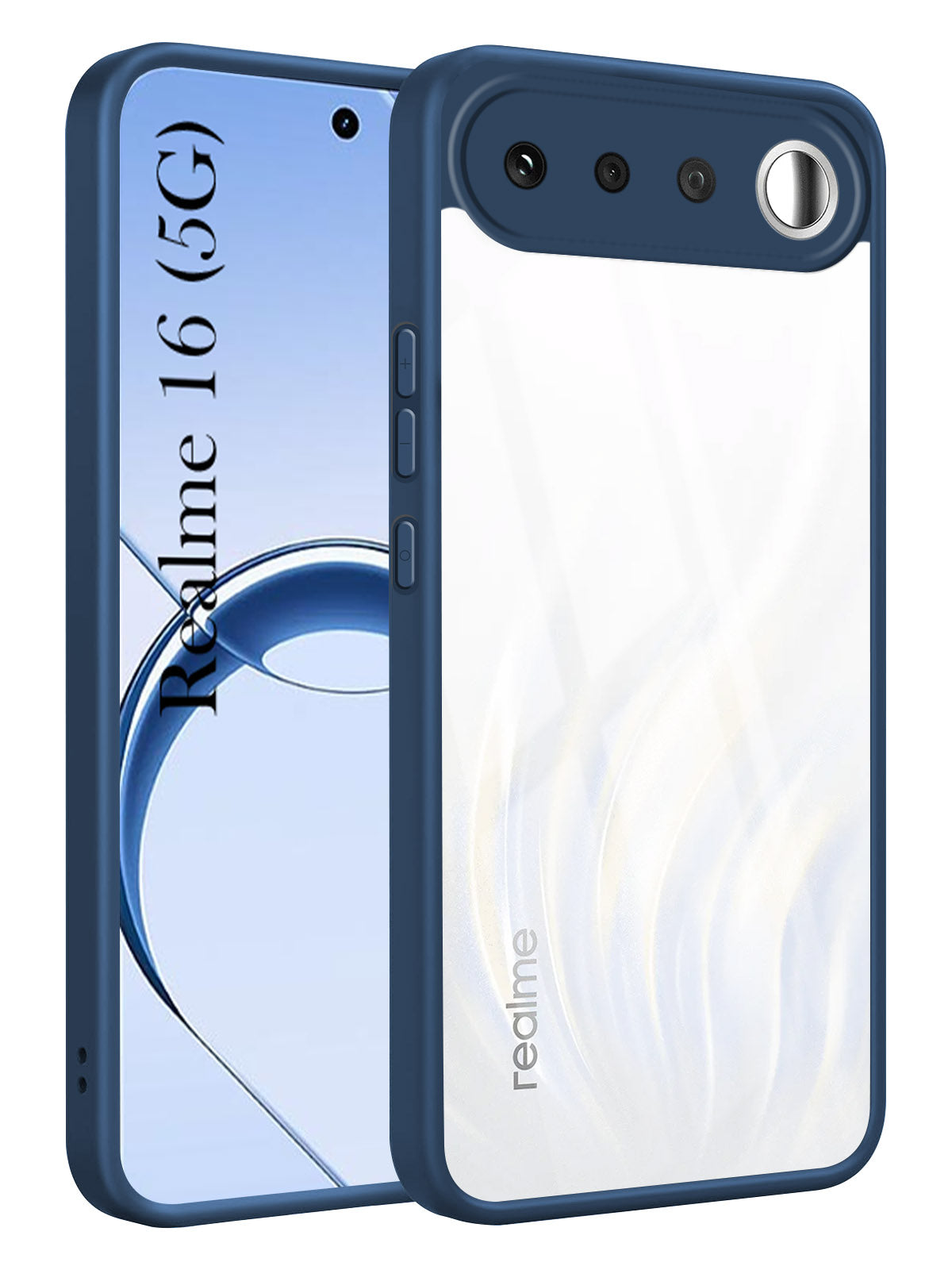 For Realme 16 Back Cover Case Ultra-Hybrid (Lifetime Anti Yellow | Anti Scratch | Crystal Clear Shockproof)