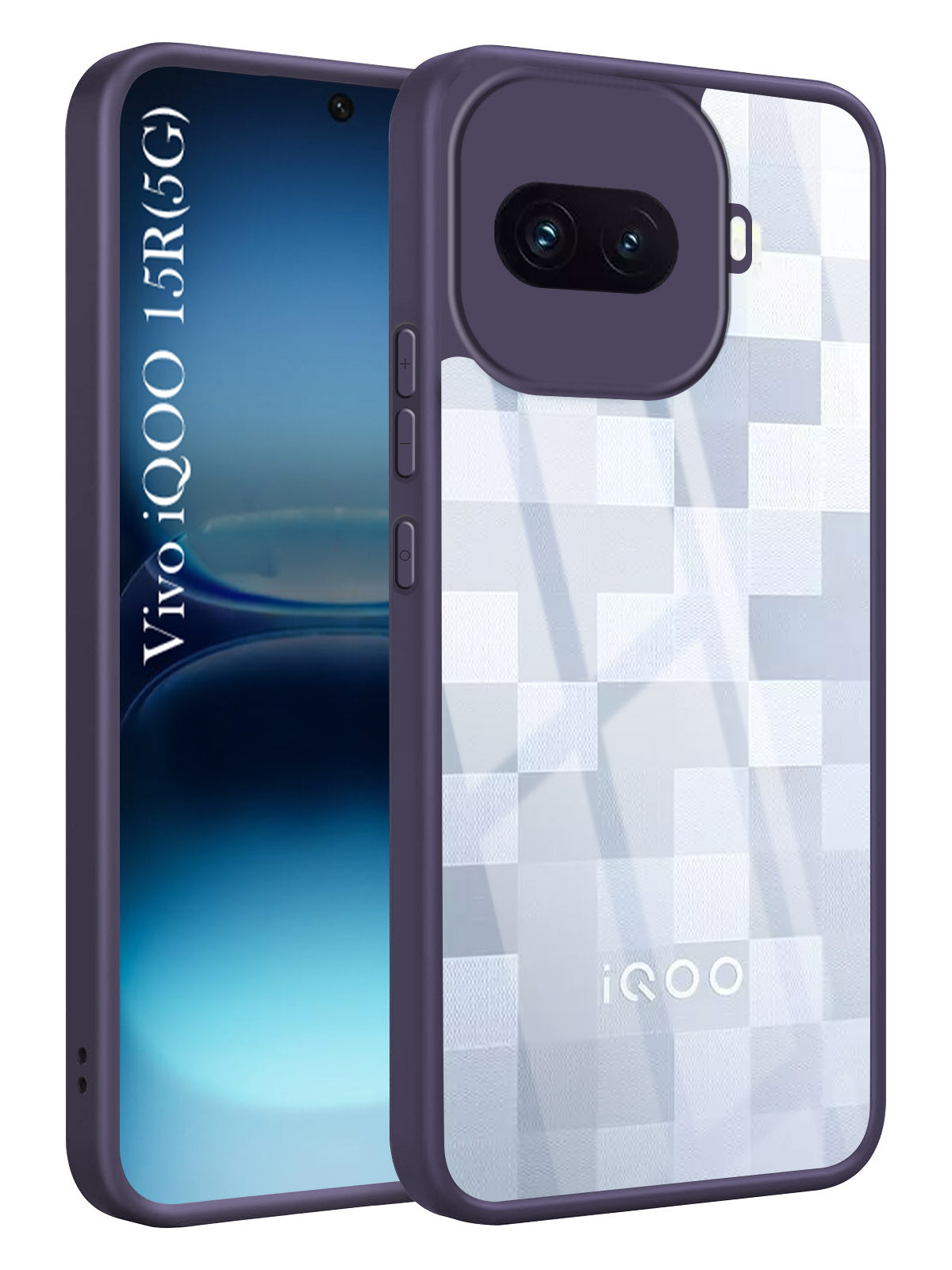 For Vivo iQOO 15R 5G Back Cover Case Ultra-Hybrid (Lifetime Anti Yellow | Anti Scratch | Crystal Clear Shockproof)