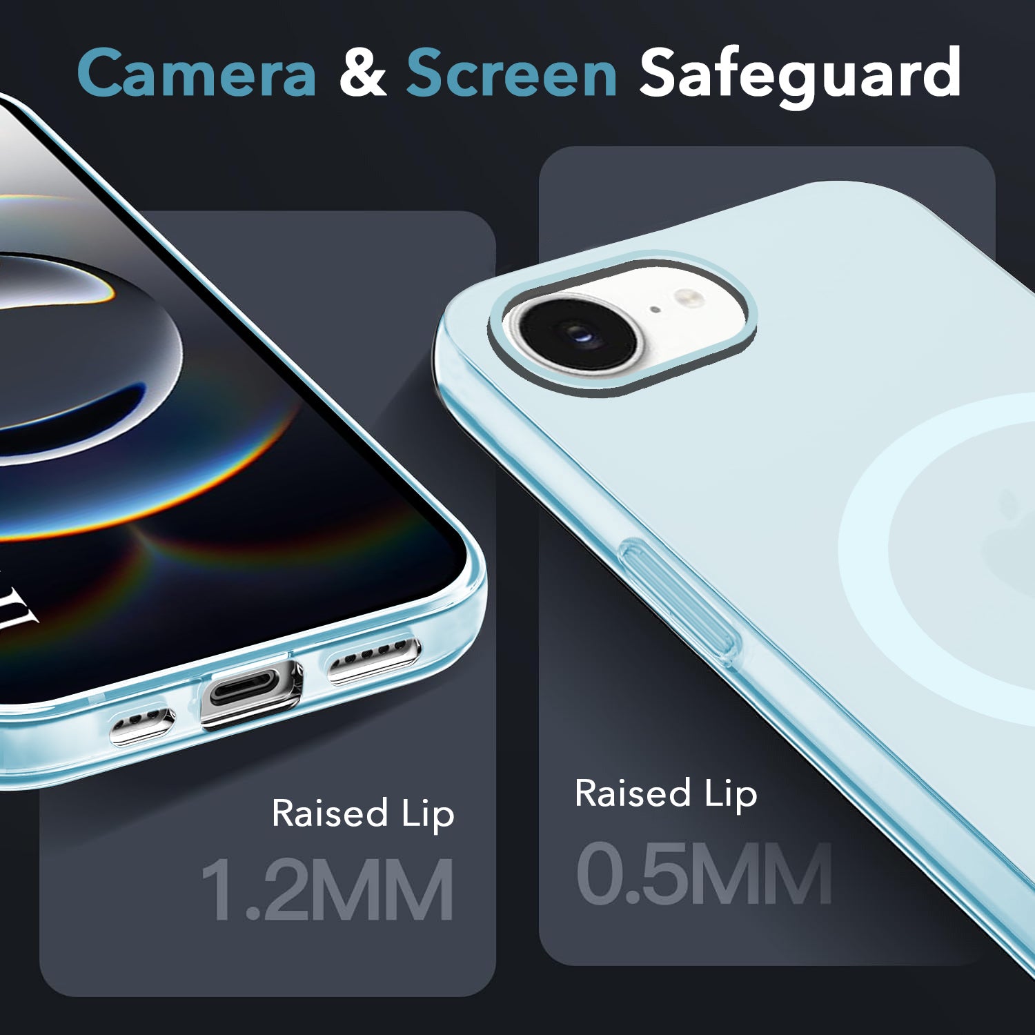 For iPhone 16e | iPhone 17e Back Cover Case (Frosted Matte Feel | MagSafe Compatible Wireless Charging | Polycarbonate Material)