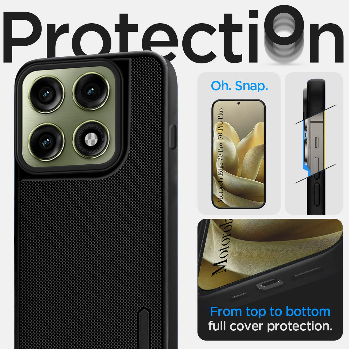 For Motorola Edge 70 Pro |  Motorola Edge 70 Pro Plus Back Cover Case Rubberised (Textured Grip Design| Micro-Fiber Cloth Inside | Slim and Light Weight | Soft Touch and Feel)