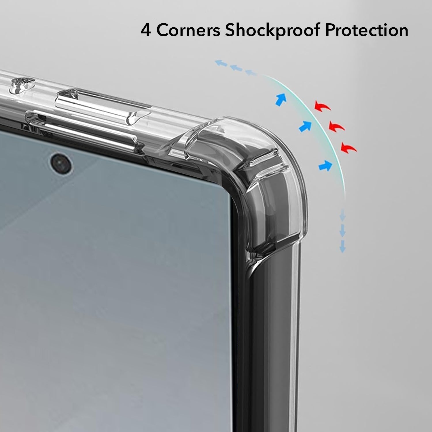 For Samsung Galaxy Z Fold 6 5G Back Cover ( Shockproof Crystal Clear Case |  Drop & Camera Protection | Hard Polycarbonate)