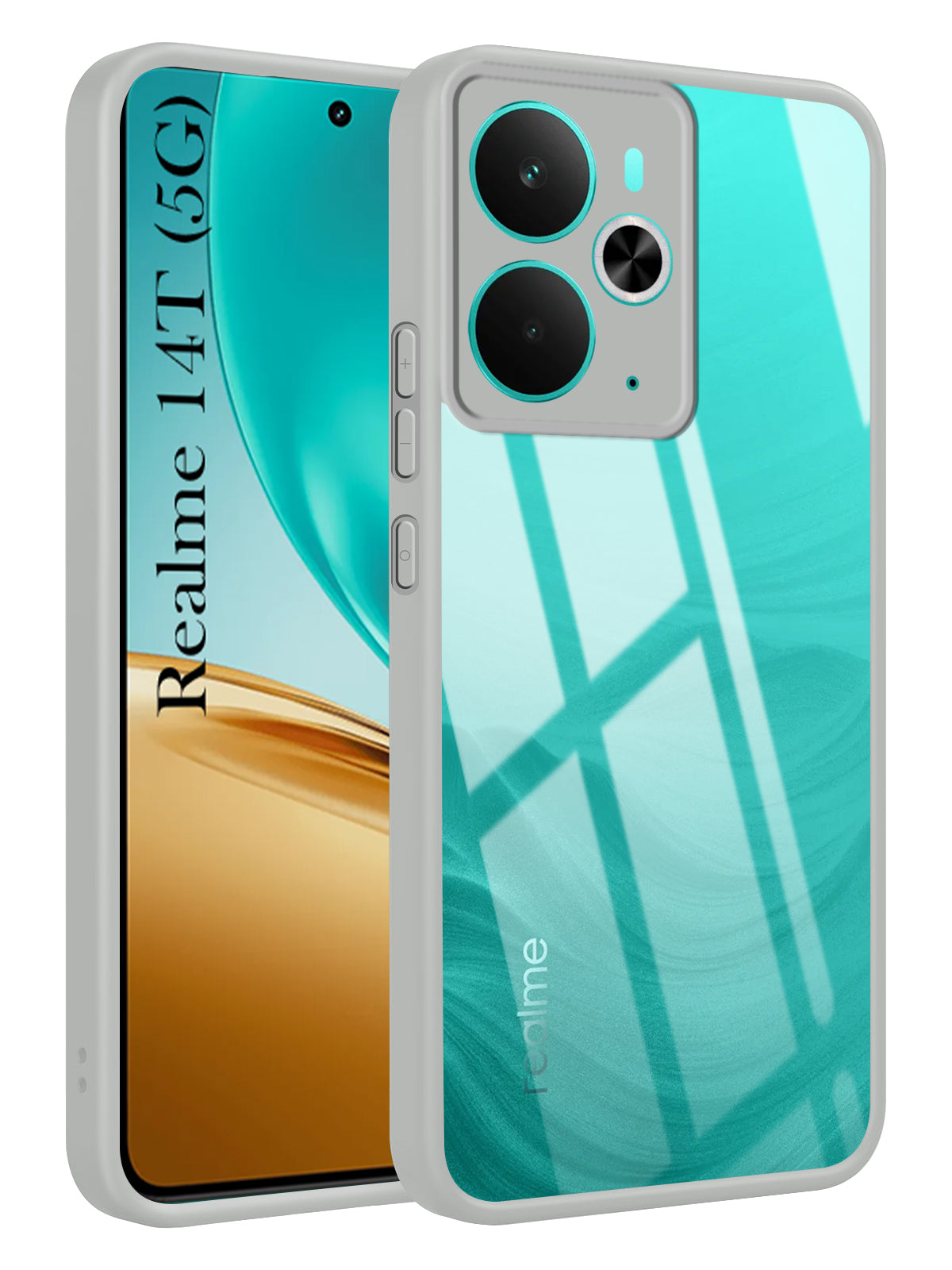 For Realme 14T Back Cover Case (Lifetime Anti Yellow | Anti Scratch | Crystal Clear Shockproof)