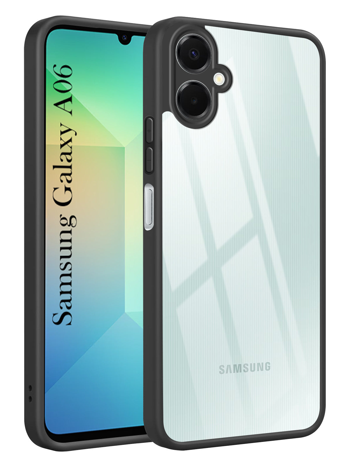 For Samsung Galaxy A06 Back Cover Case (Lifetime Anti Yellow | Anti Scratch | Crystal Clear Shockproof)