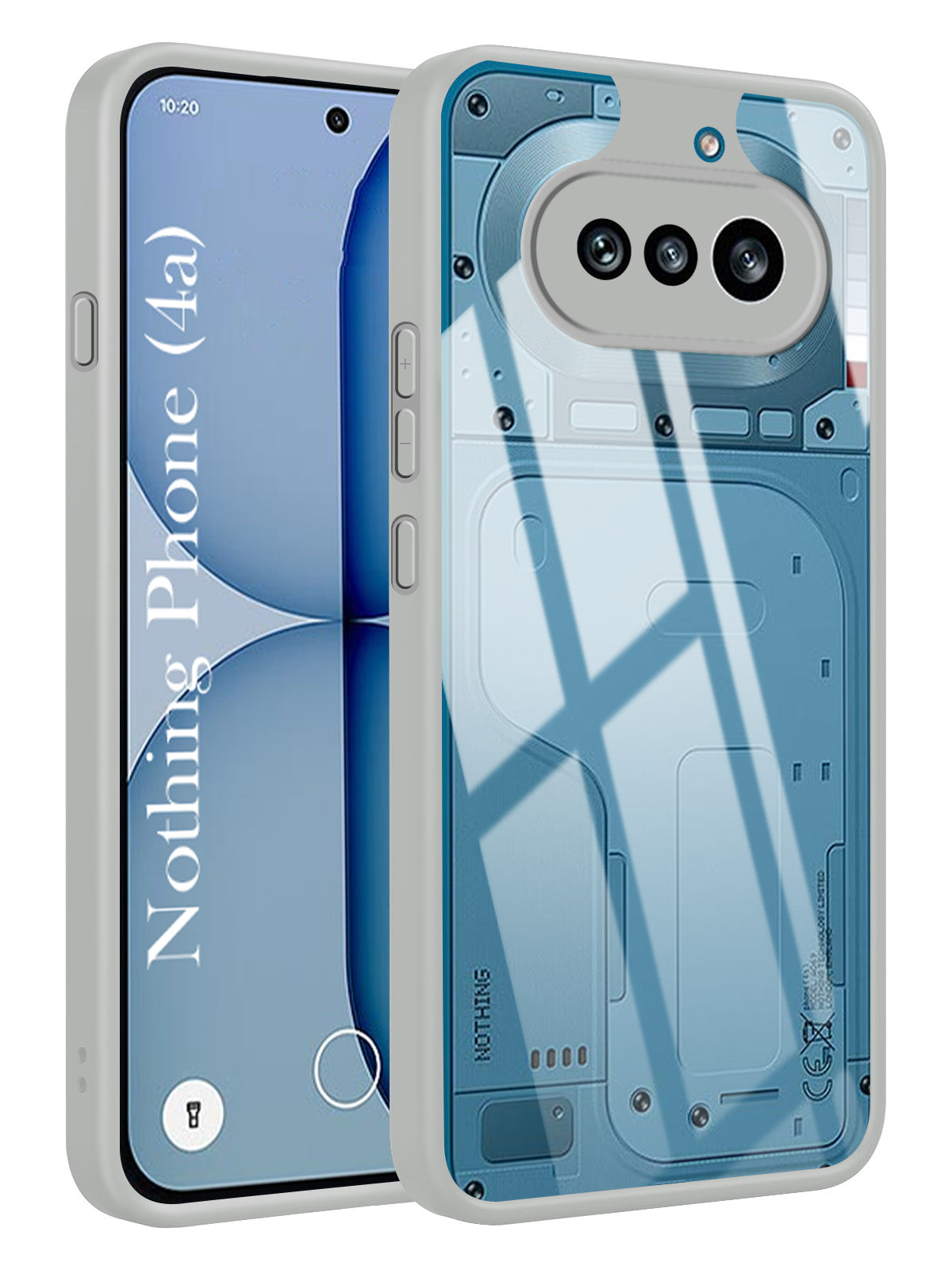 For Nothing Phone 4A 5G  Back Cover Case Ultra-Hybrid (Lifetime Anti Yellow | Anti Scratch | Crystal Clear Shockproof)