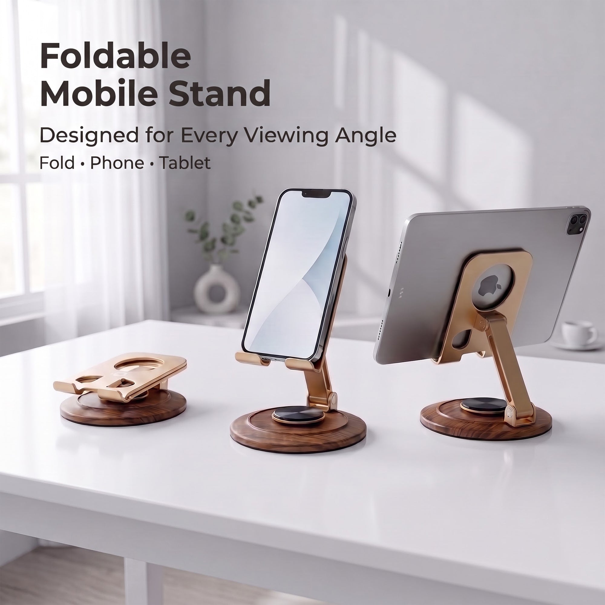 Mobile Stand with 360 Degree Rotation