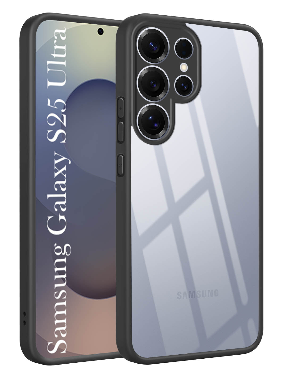 For Samsung Galaxy S25 Ultra Back Cover Case (Lifetime Anti Yellow | Anti Scratch | Crystal Clear Shockproof)