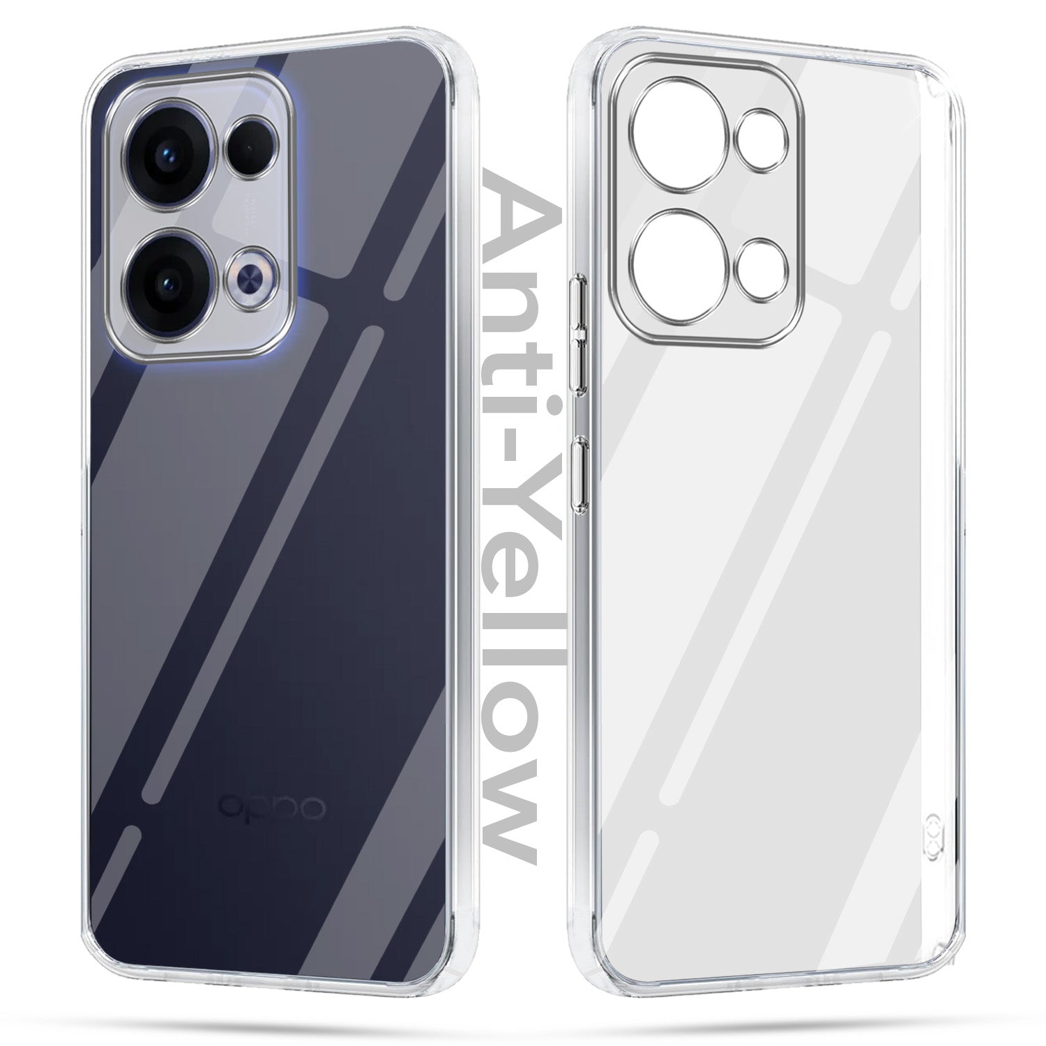 For Oppo Reno13 5G | Oppo Reno 13 5G Combo with Back Cover and 9H Tempered Glass (Liquid Silicone | Camera Protection | Oleophobic Coating Screen Glass)