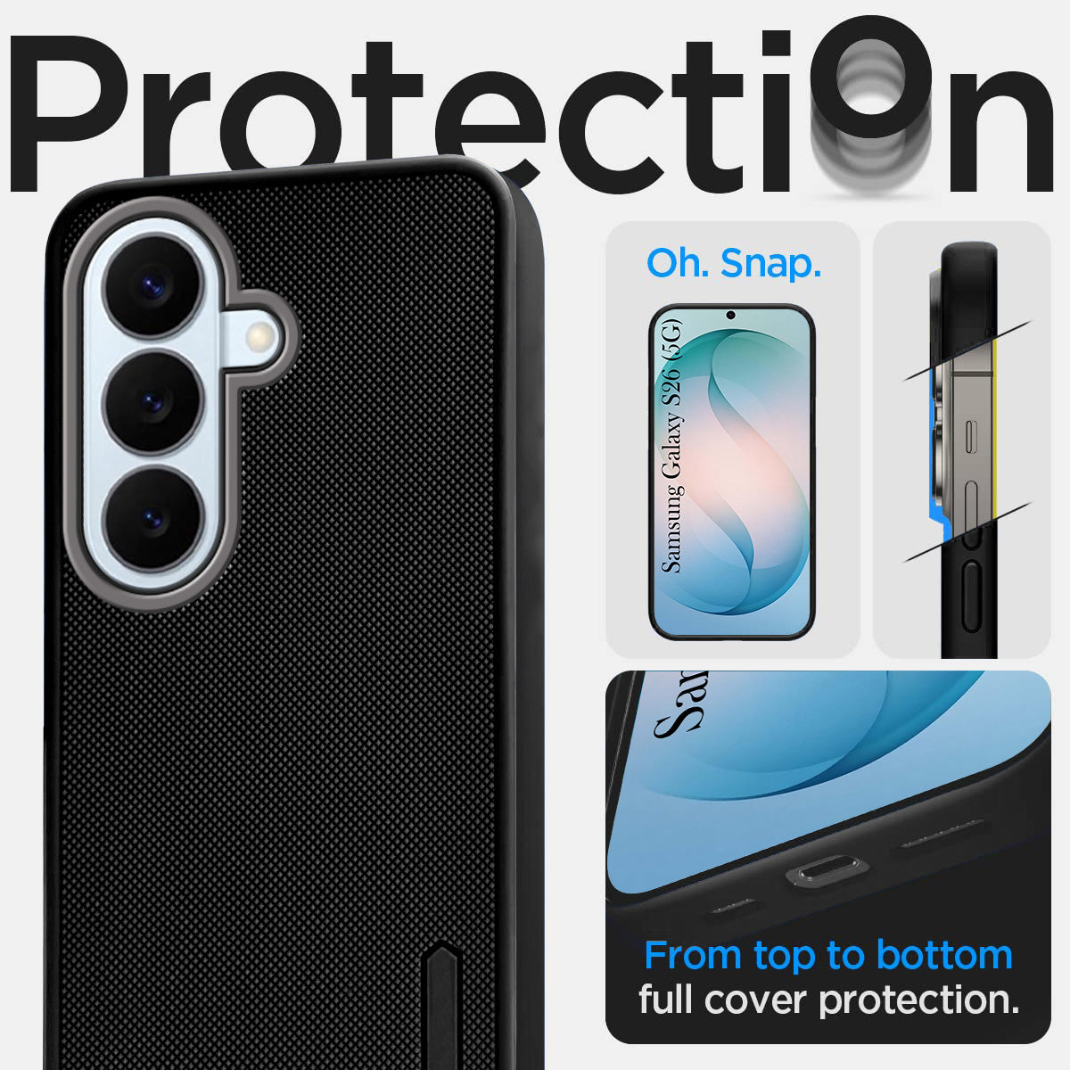 For Samsung Galaxy S26 5G Back Cover Case Rubberised  (Textured Grip Design | Micro-Fiber Cloth Inside | Slim and Light Weight | Soft Touch and Feel)