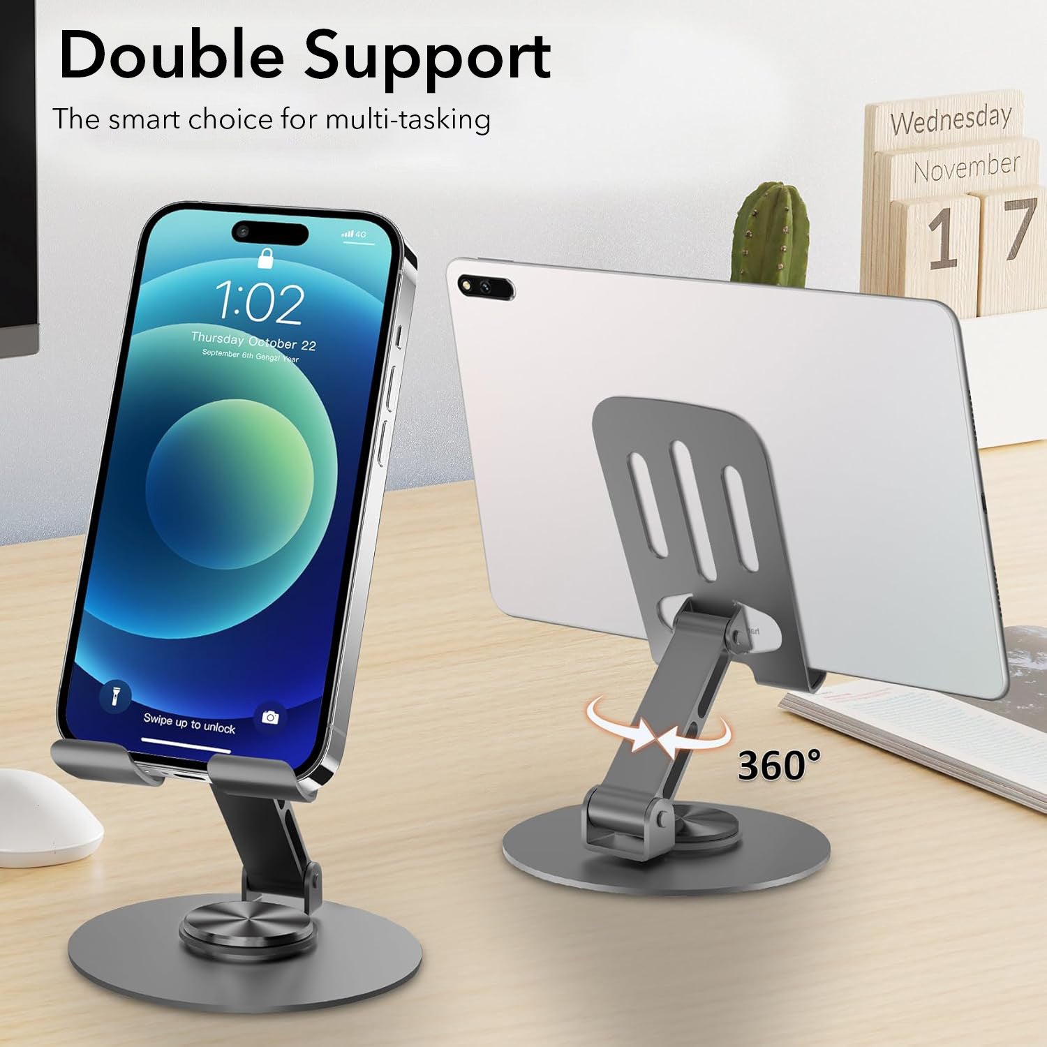 Mobile Stand with 360 Degree Rotation