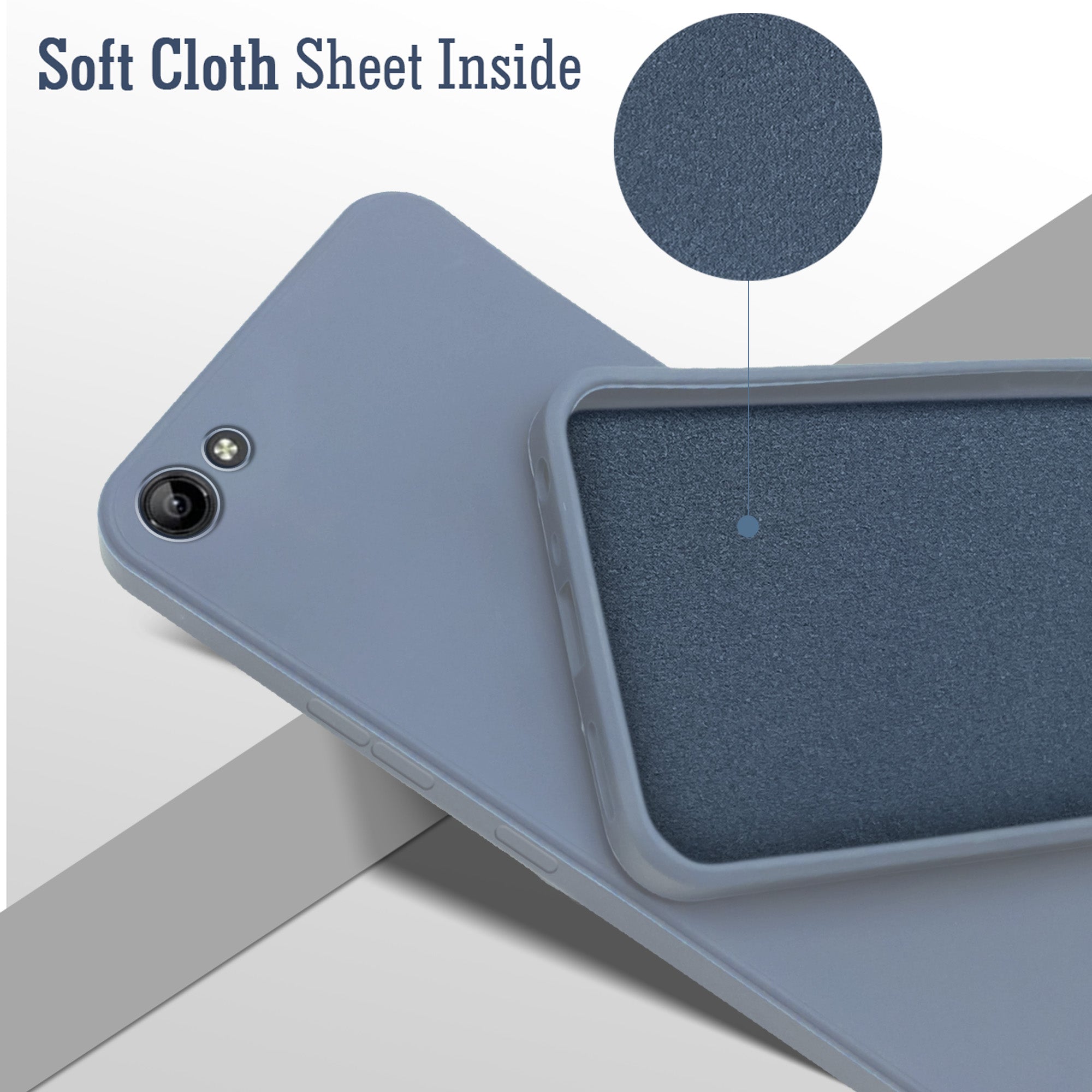 For Vivo Y71 Back Cover ( Silicone Clear Shockproof Case with Camera Protection | Soft and Flexible | Transparent)
