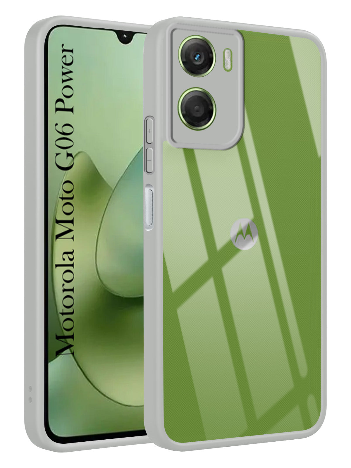 For Motorola Moto G06 Power Back Cover Case Ultra-Hybrid(Lifetime Anti Yellow | Anti Scratch | Crystal Clear Shockproof)