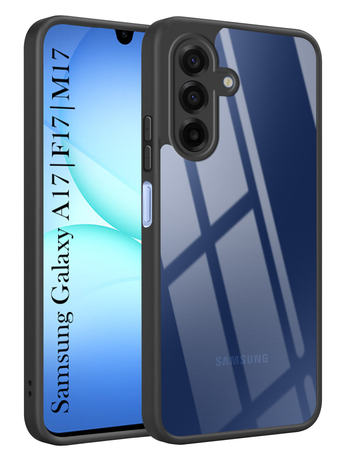 For Samsung Galaxy A17 | Samsung F17 | Samsung M17 5G Back Cover Case Ultra-Hybrid (Lifetime Anti Yellow | Anti Scratch | Crystal Clear Shockproof)