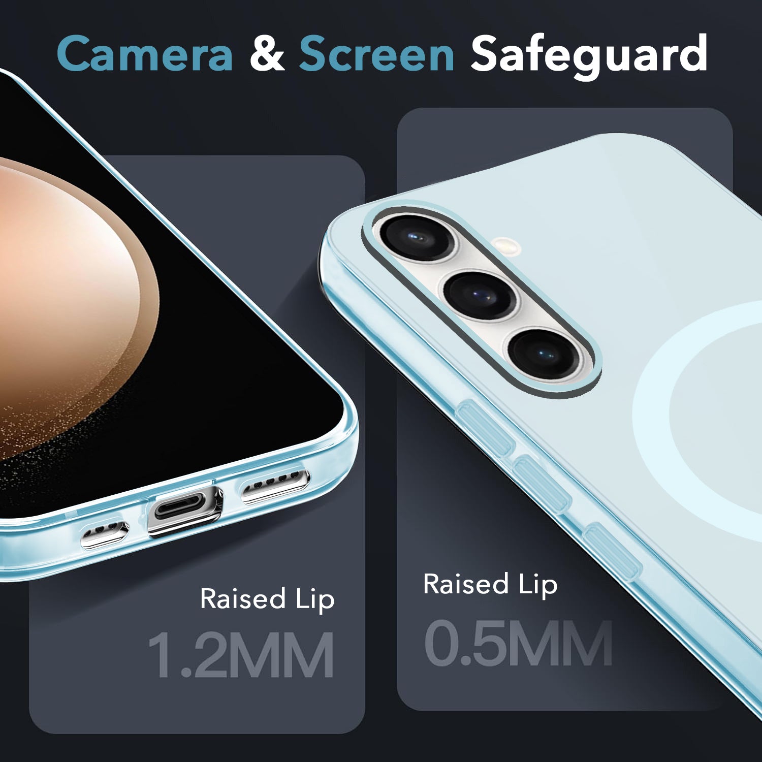For Samsung Galaxy S23 FE 5G Back Cover Case (Frosted Matte Feel | MagSafe Compatible Wireless Charging | Polycarbonate Material)