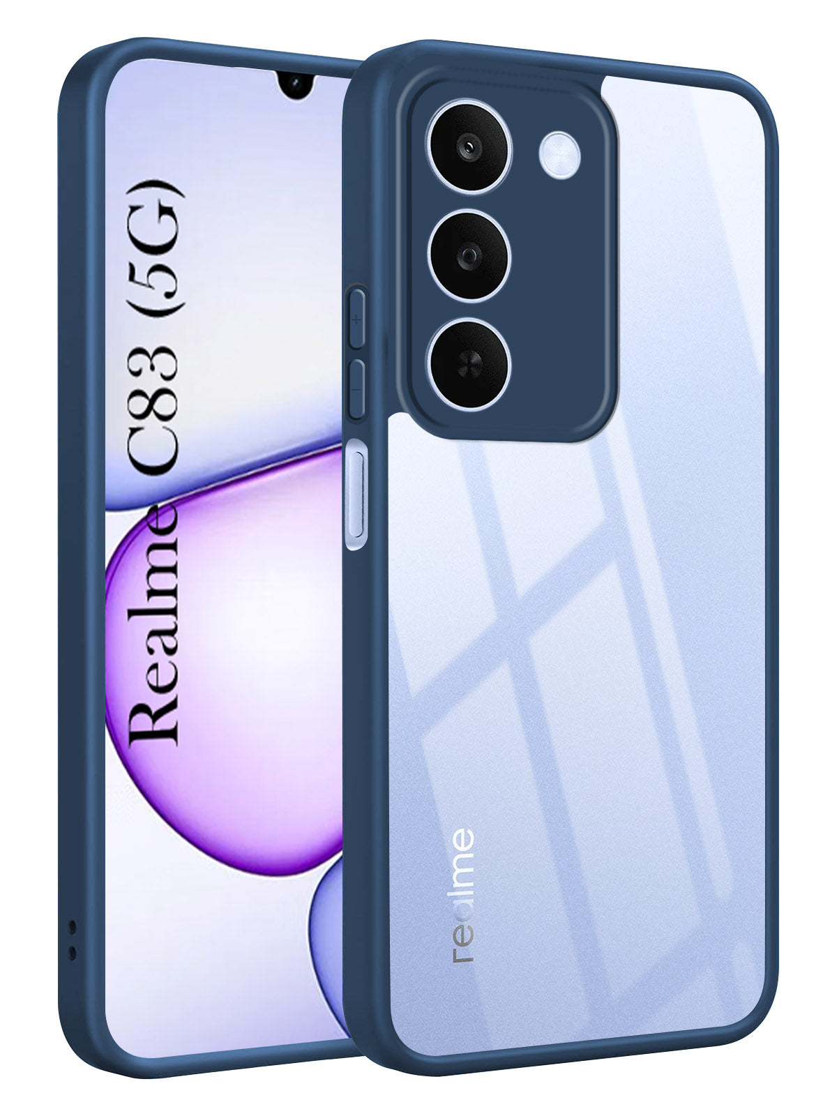 For Realme C83 5G Back Cover Case Ultra-Hybrid (Lifetime Anti Yellow | Anti Scratch | Crystal Clear Shockproof)