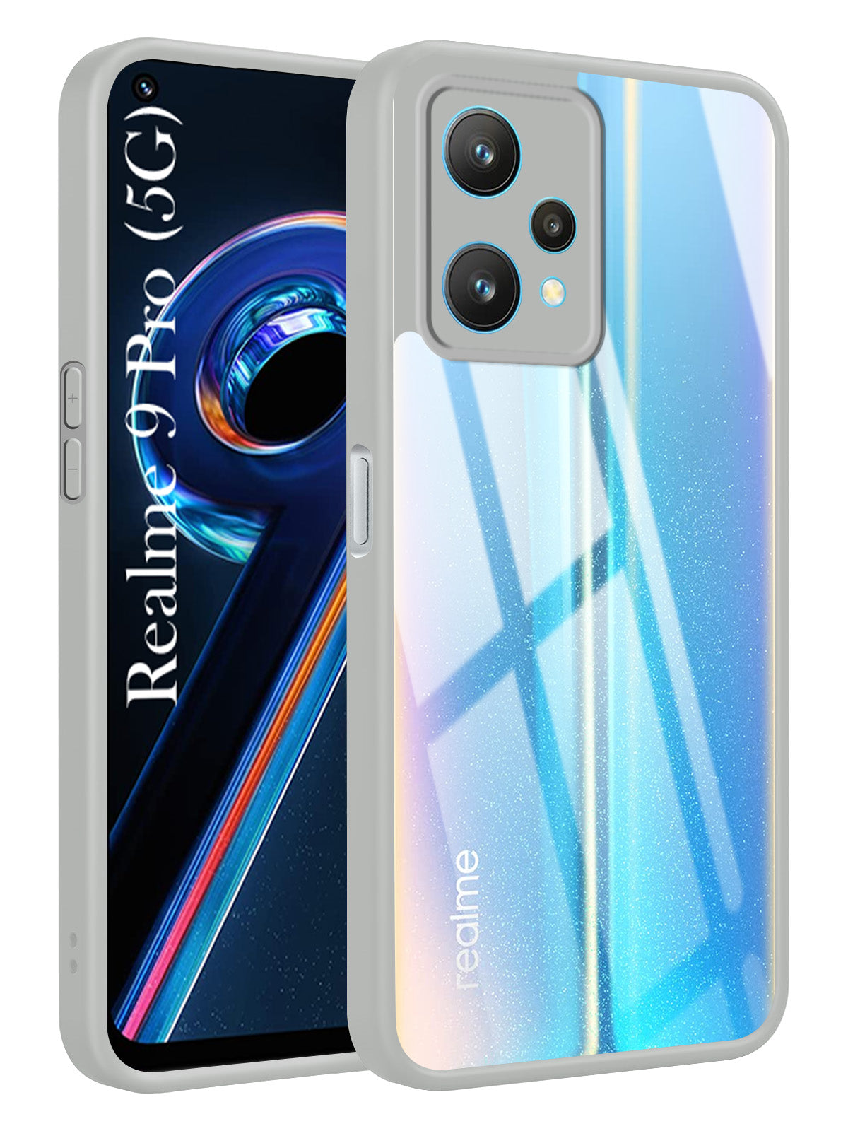 For Realme 9 Pro Back Cover Case Ultra-Hybrid (Lifetime Anti Yellow | Anti Scratch | Crystal Clear Shockproof)