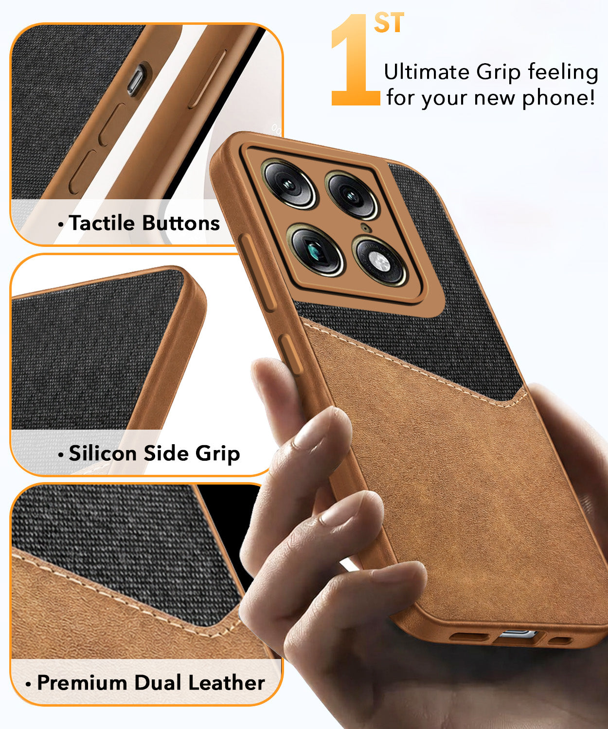 For Motorola Moto Signature 5G Back Cover Case (Dual PU Leather Stitch | Professional Minimalist | Soft and Flexible)