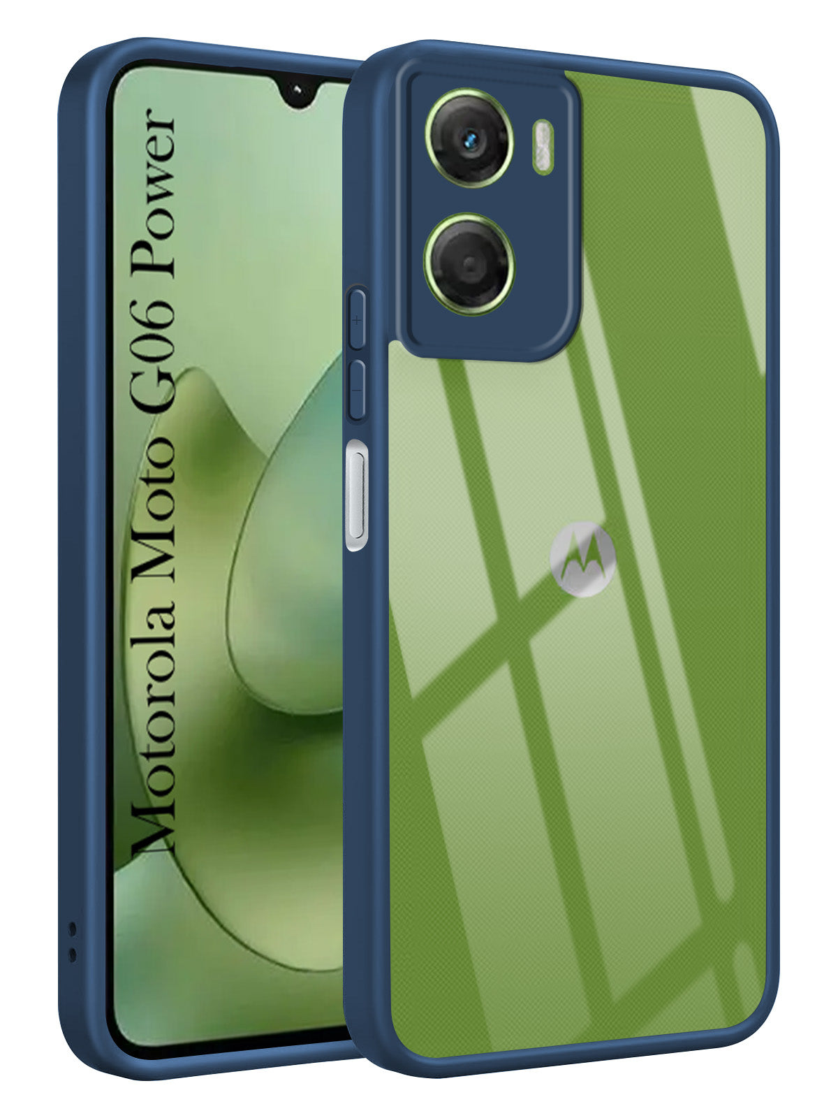 For Motorola Moto G06 Power Back Cover Case Ultra-Hybrid(Lifetime Anti Yellow | Anti Scratch | Crystal Clear Shockproof)