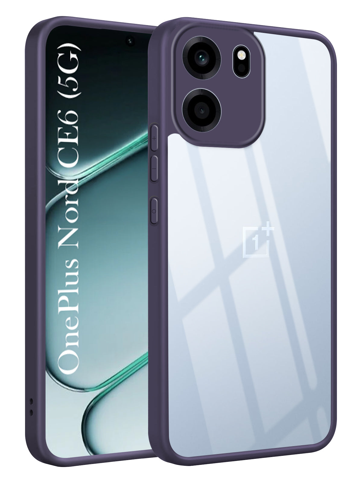For Oneplus Nord CE 6 Back Cover Case Ultra-Hybrid (Lifetime Anti Yellow | Anti Scratch | Crystal Clear Shockproof)