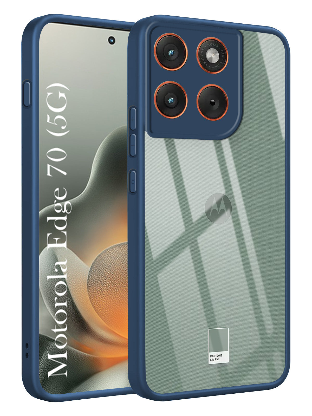 For Motorola Moto Edge 70 Back Cover Case Ultra-Hybrid (Lifetime Anti Yellow | Anti Scratch | Crystal Clear Shockproof)