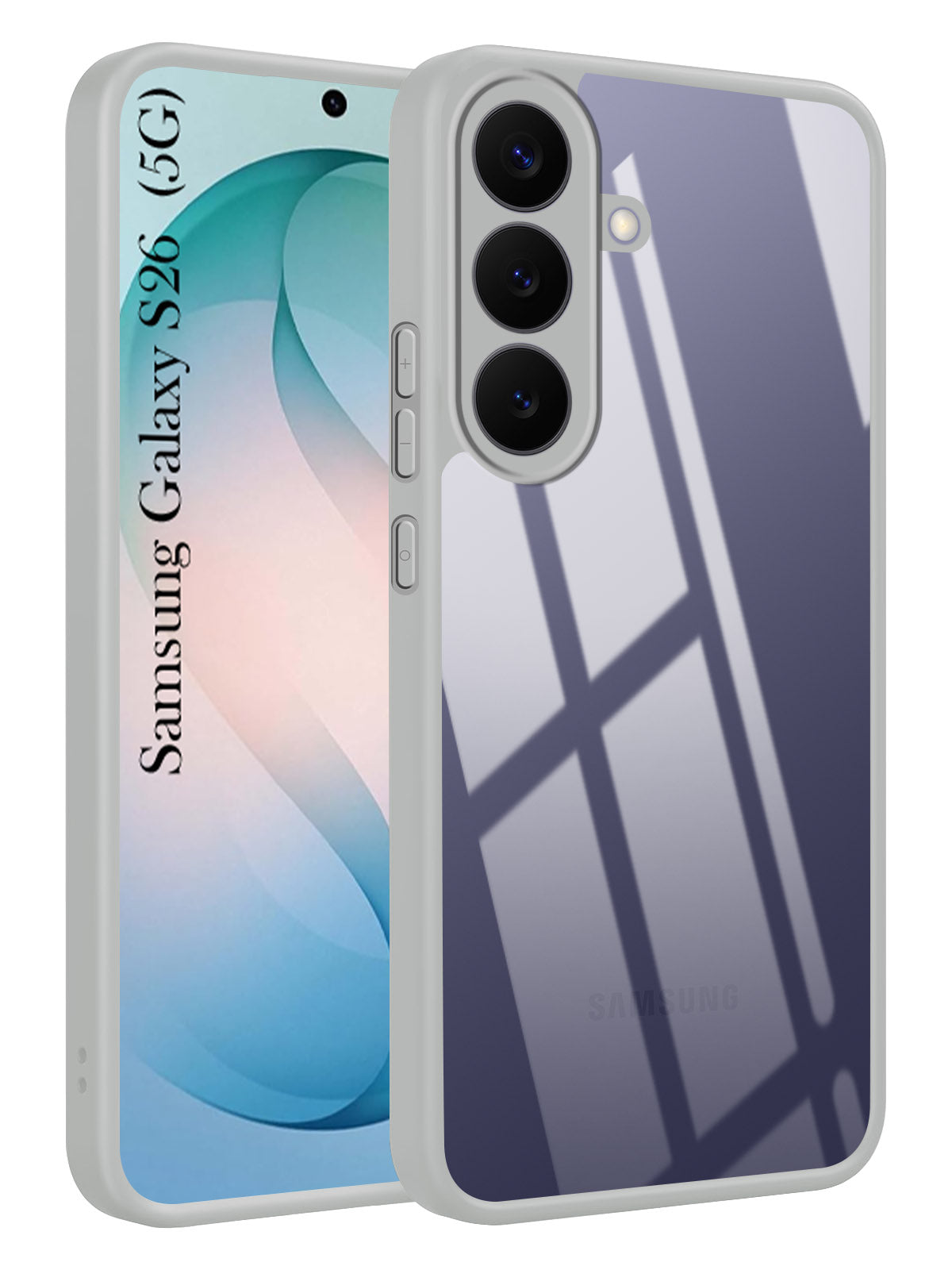 For Samsung Galaxy S26 5G Back Cover Case Ultra-Hybrid (Lifetime Anti Yellow | Anti Scratch | Crystal Clear Shockproof)