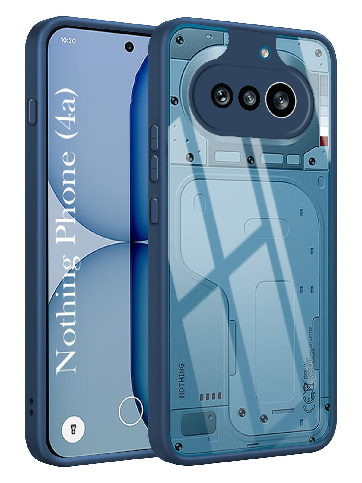 For Nothing Phone 4A 5G  Back Cover Case Ultra-Hybrid (Lifetime Anti Yellow | Anti Scratch | Crystal Clear Shockproof)