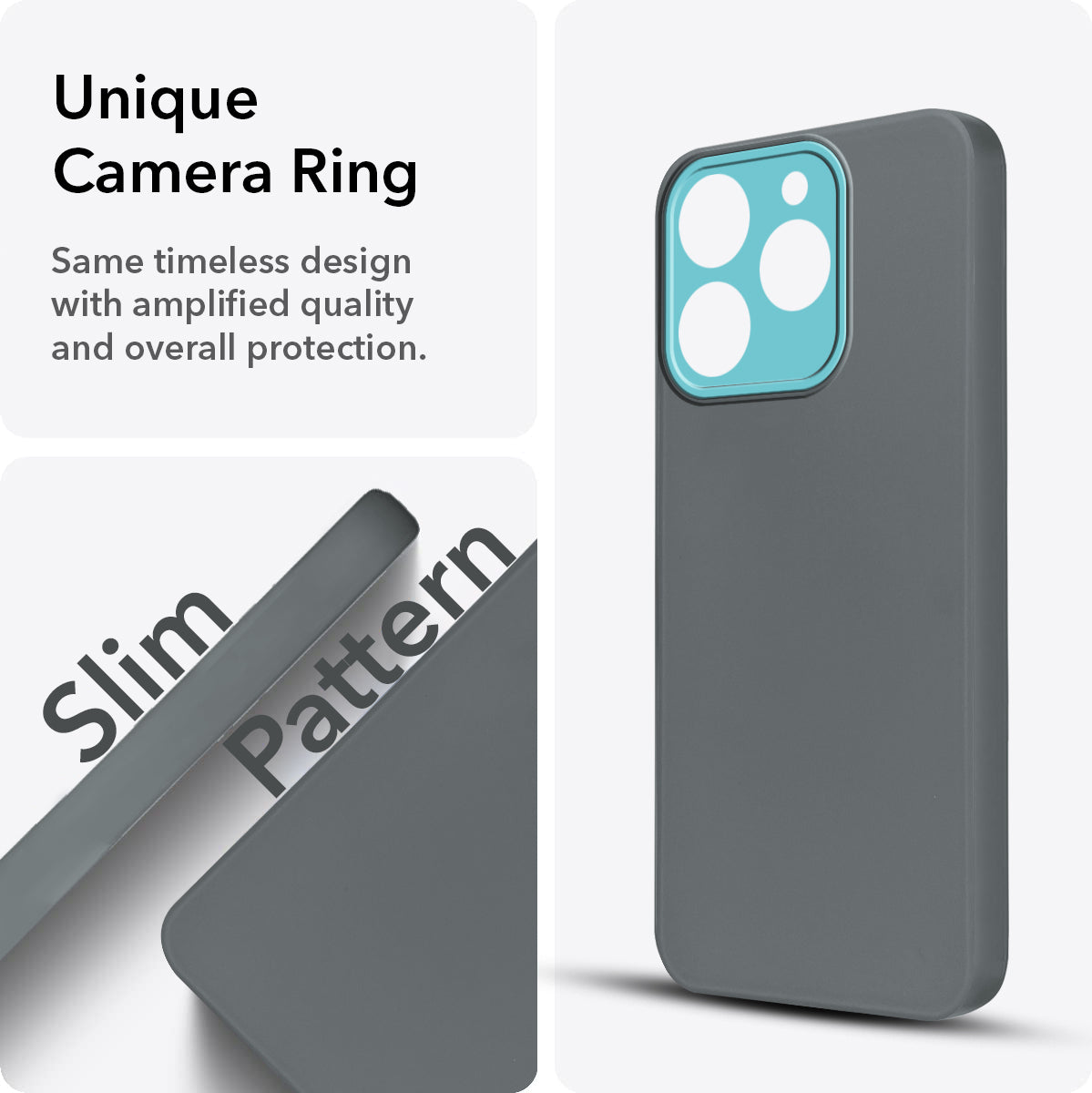 For Realme 15T | Realme Narzo 90 Back Cover Case (Dual Color Matte Finish | Full Camera Protection | Sleek and Professional)