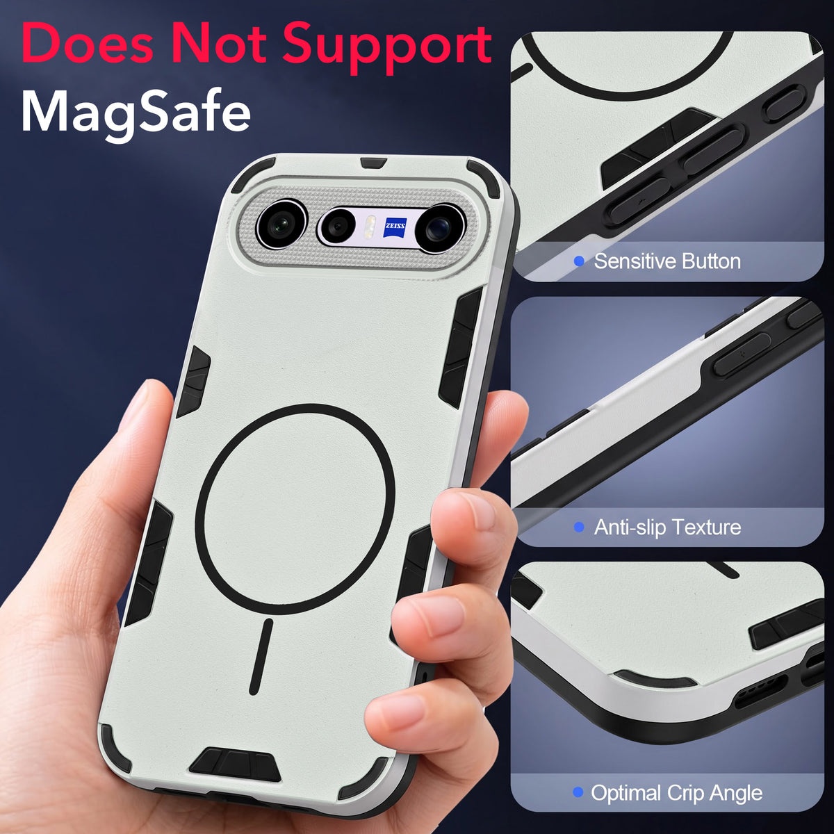 For Vivo X300 FE Back Cover Case (Slim Hybrid Armor | Shockproof Camera Protection | Rugged Dual Layer)