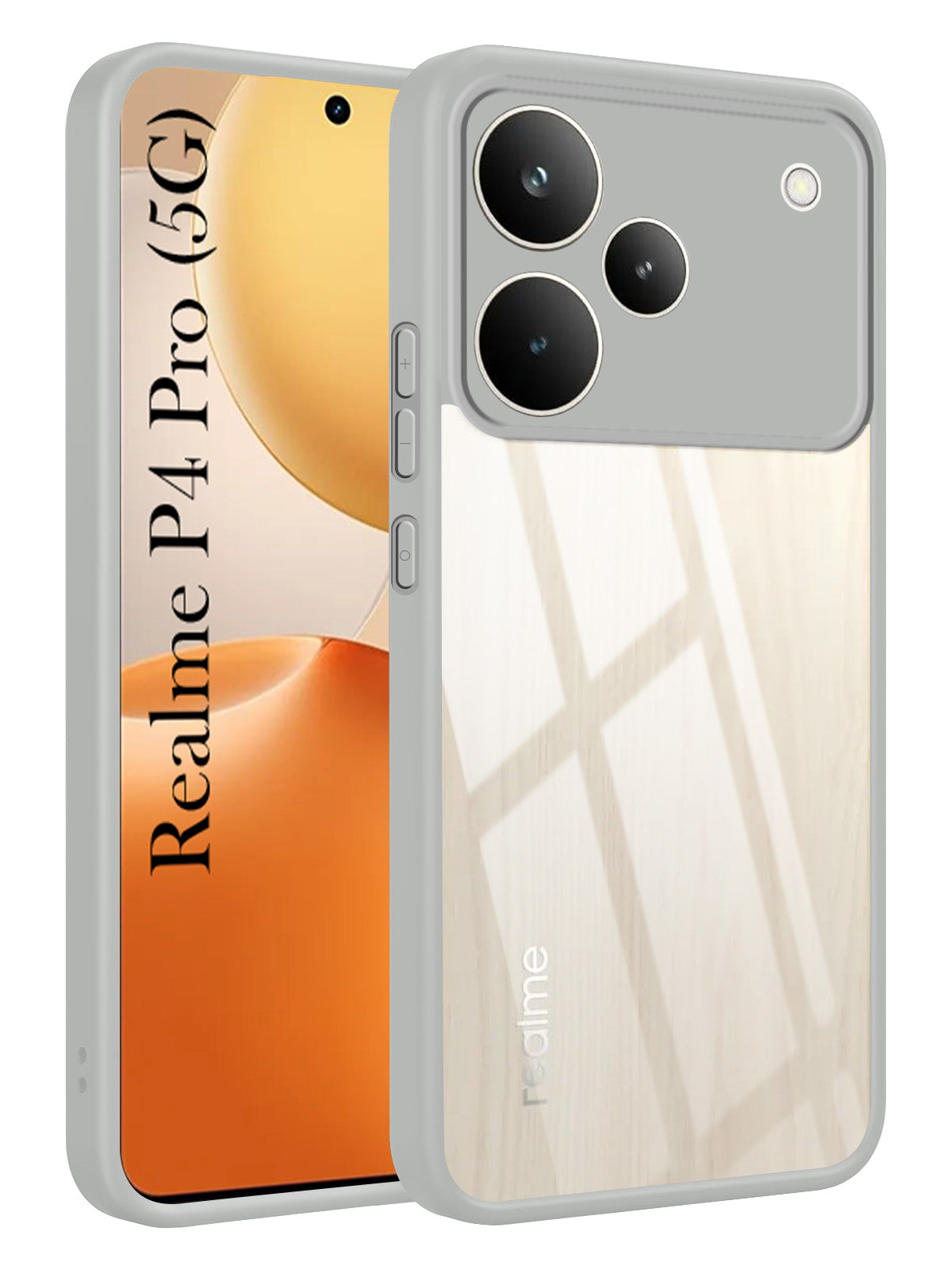 For Realme P4 Pro Back Cover Case Ultra-Hybrid (Lifetime Anti Yellow | Anti Scratch | Crystal Clear Shockproof)