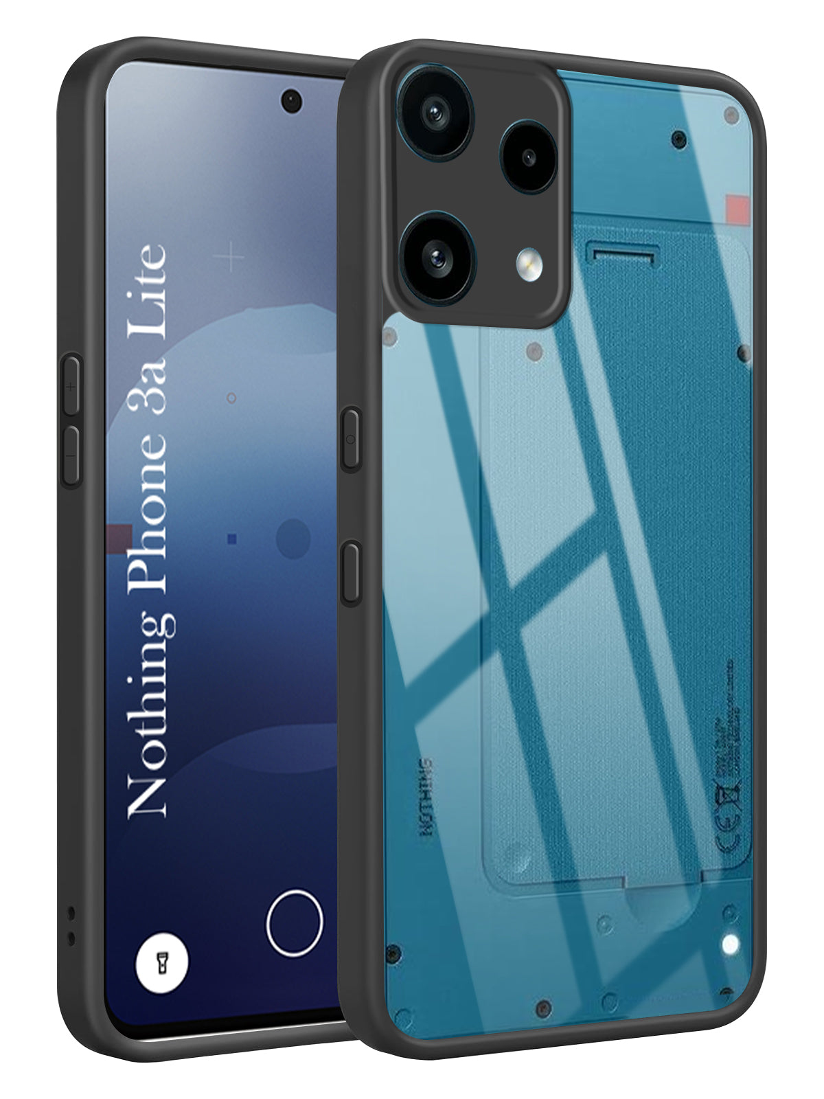 For Nothing Phone 3A Lite Back Cover Case Ultra-Hybrid (Lifetime Anti Yellow | Anti Scratch | Crystal Clear Shockproof)