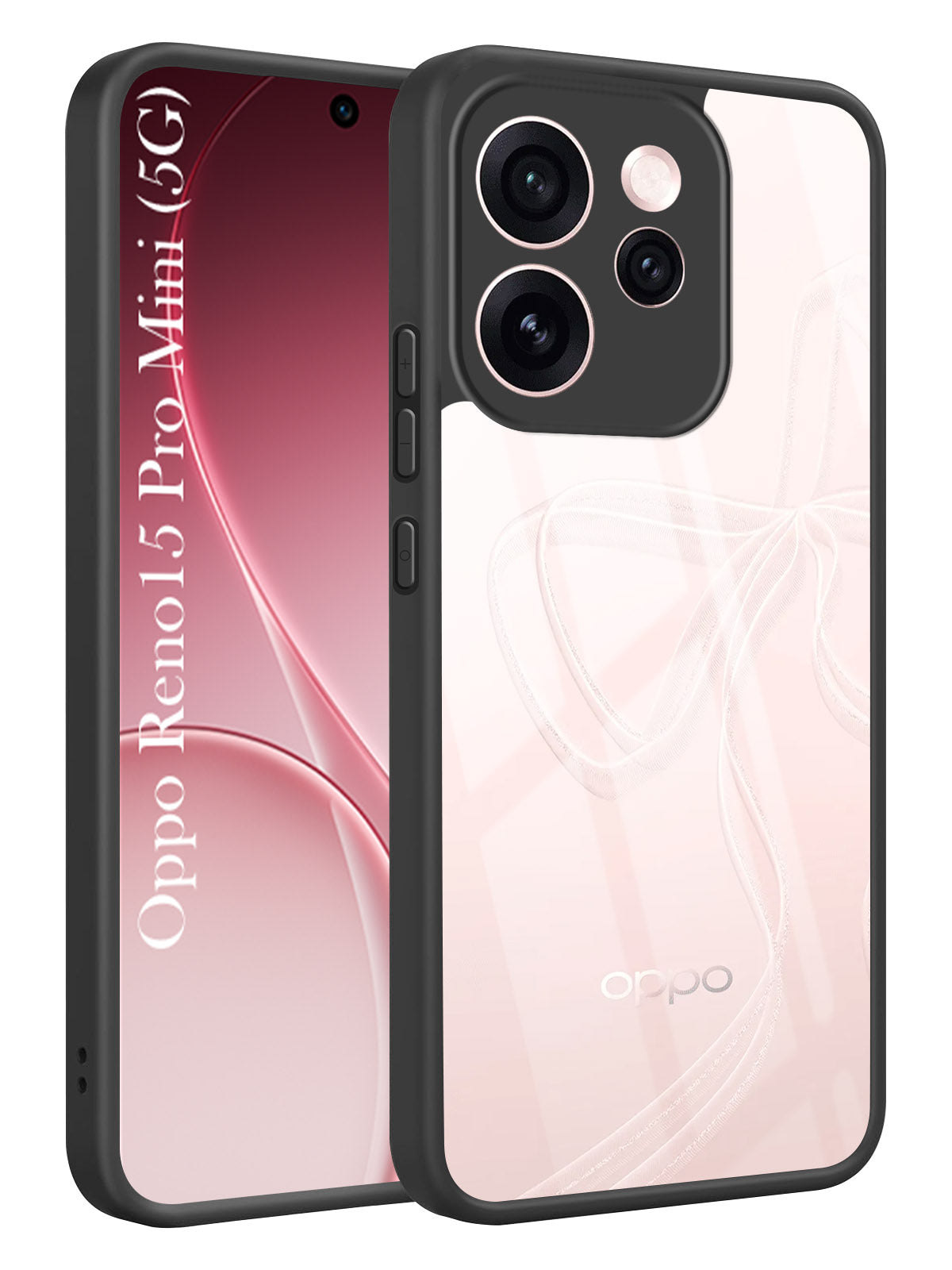For Oppo Reno15 Pro Mini 5G | Oppo Reno 15 Pro Mini 5G Back Cover Case Ultra-Hybrid (Lifetime Anti Yellow | Anti Scratch | Crystal Clear Shockproof)