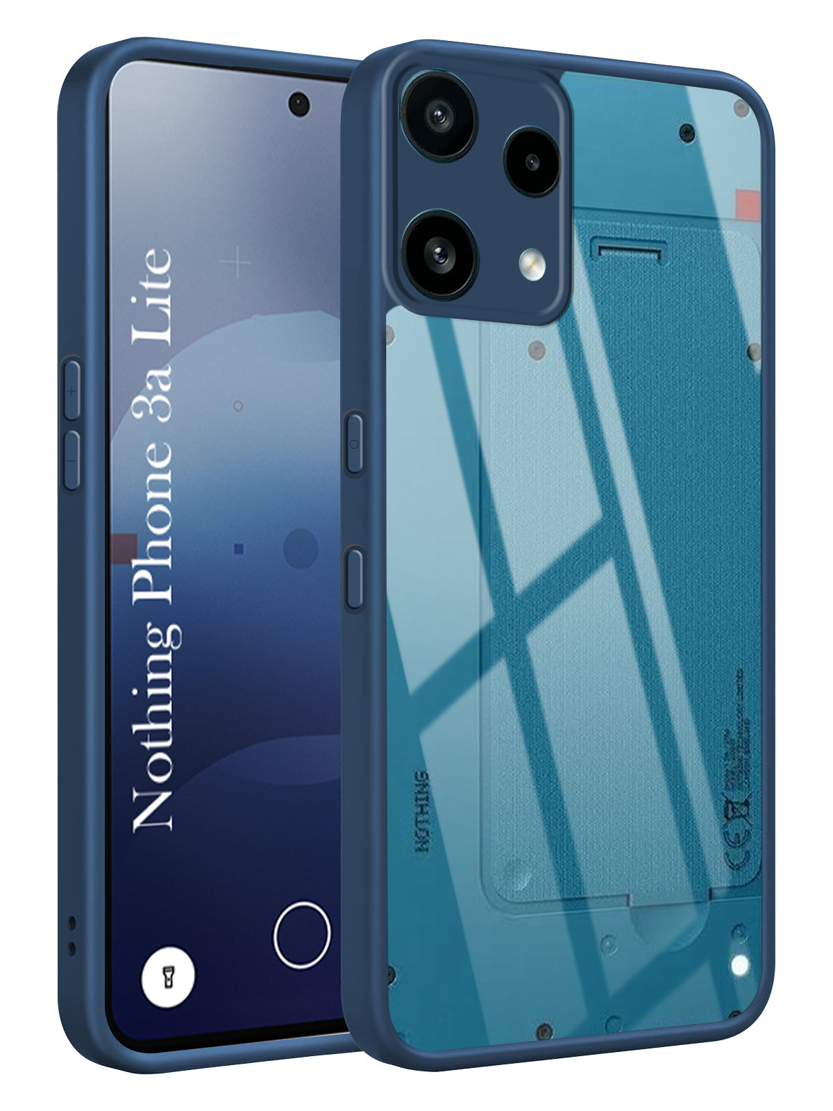 For Nothing Phone 3A Lite Back Cover Case Ultra-Hybrid (Lifetime Anti Yellow | Anti Scratch | Crystal Clear Shockproof)
