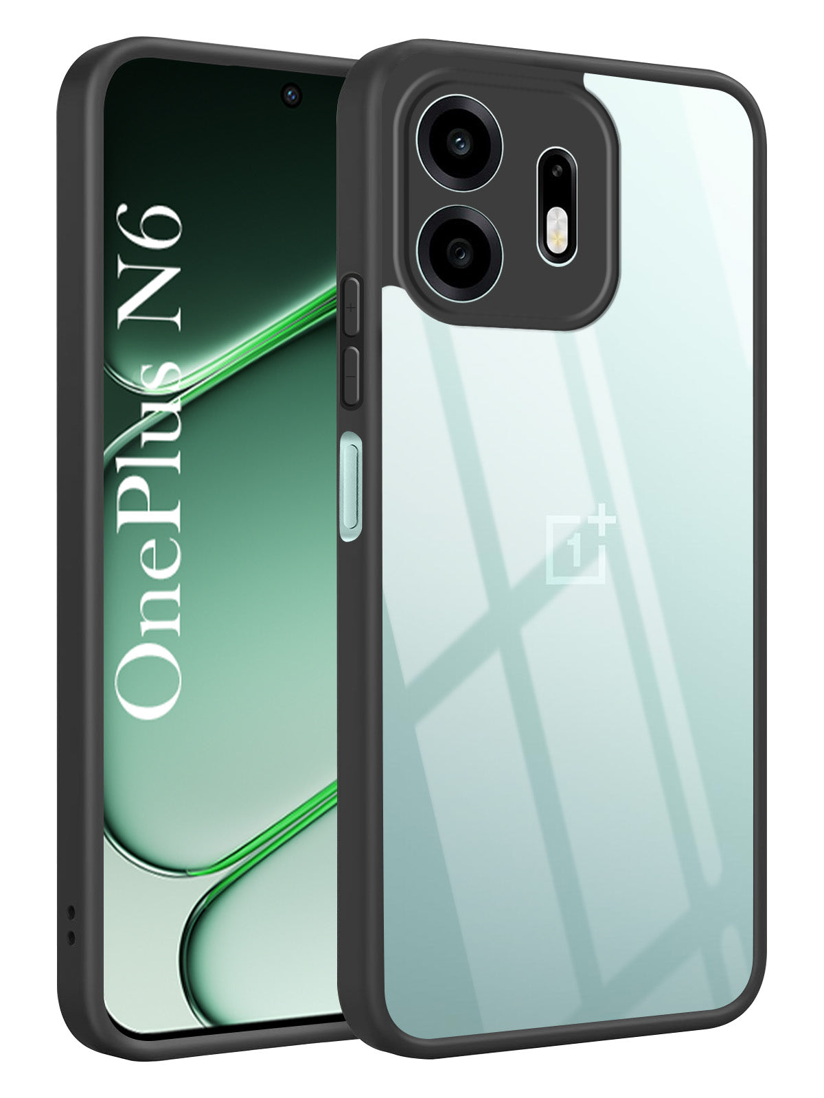 For OnePlus N6 Back Cover Case Ultra-Hybrid (Lifetime Anti Yellow | Anti Scratch | Crystal Clear Shockproof)