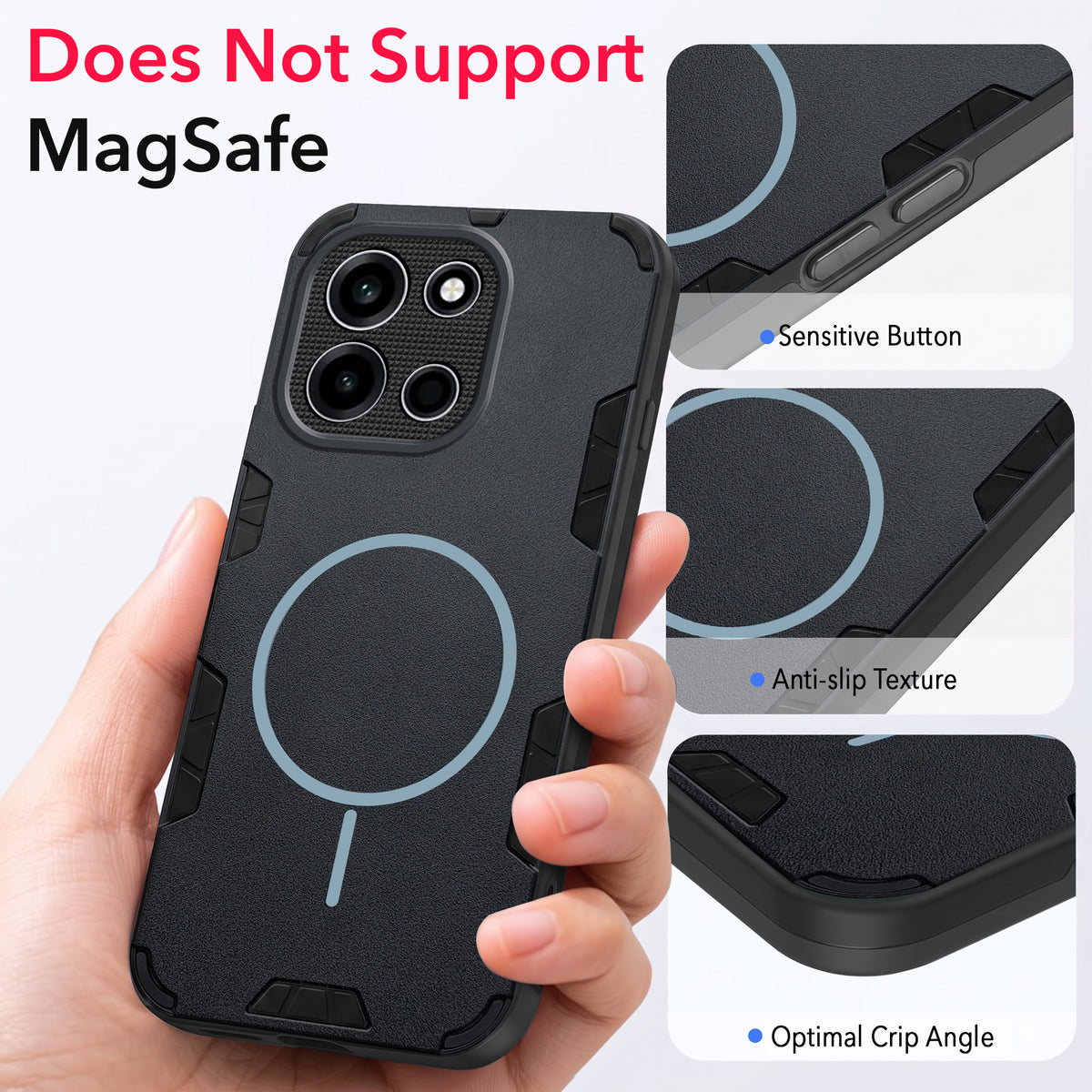 For OnePlus Nord 6 Back Cover Case (Slim Hybrid Armor | Shockproof Camera Protection | Rugged Dual Layer)
