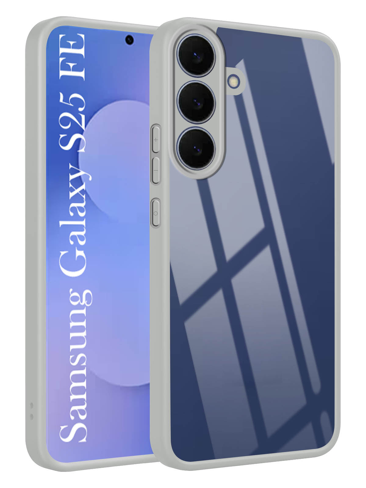 For Samsung Galaxy S25 FE Back Cover Case (Lifetime Anti Yellow | Anti Scratch | Crystal Clear Shockproof)