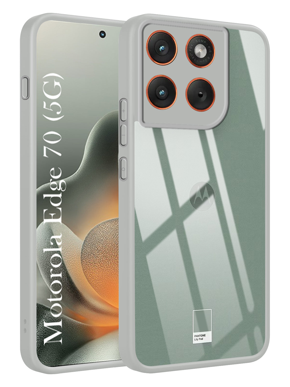 For Motorola Moto Edge 70 Back Cover Case Ultra-Hybrid (Lifetime Anti Yellow | Anti Scratch | Crystal Clear Shockproof)