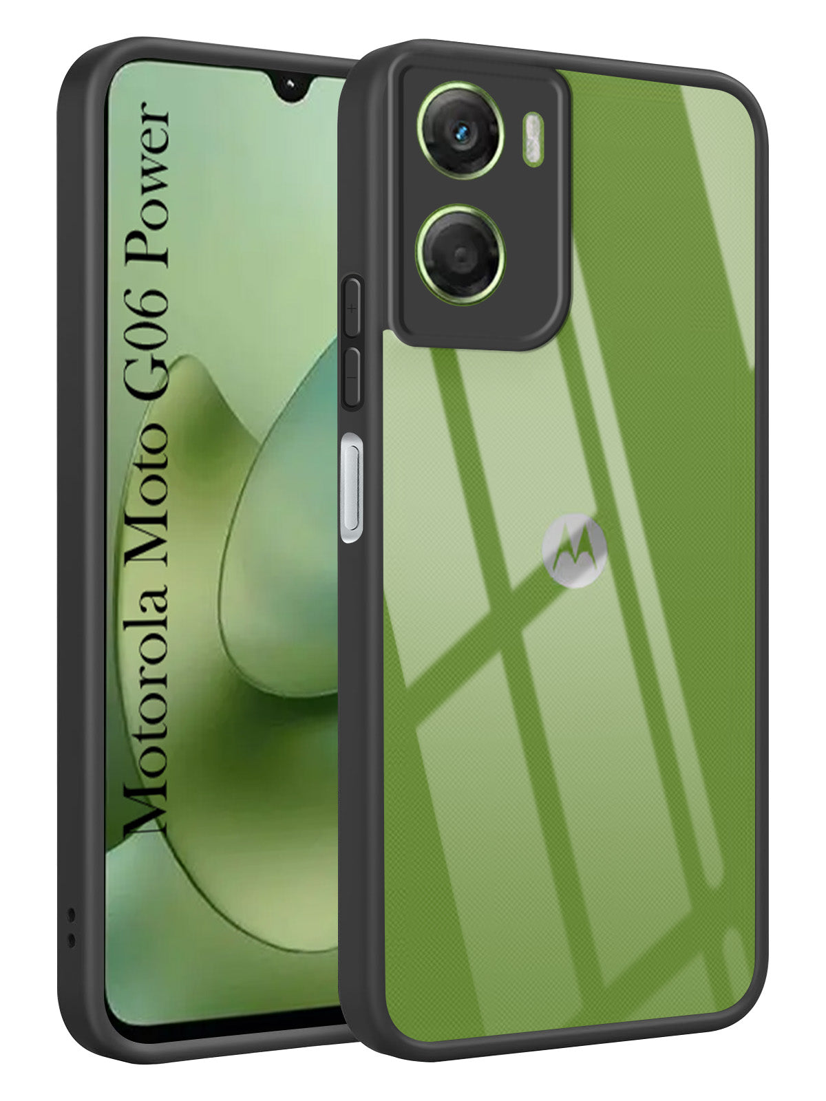 For Motorola Moto G06 Power Back Cover Case Ultra-Hybrid(Lifetime Anti Yellow | Anti Scratch | Crystal Clear Shockproof)