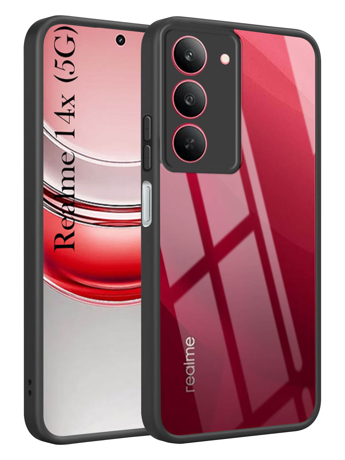 For Realme 14X Back Cover Case (Lifetime Anti Yellow | Anti Scratch | Crystal Clear Shockproof)
