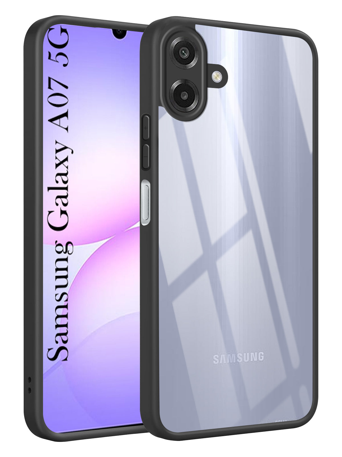 For Samsung Galaxy A07 5G Back Cover Case (Lifetime Anti Yellow | Anti Scratch | Crystal Clear Shockproof)