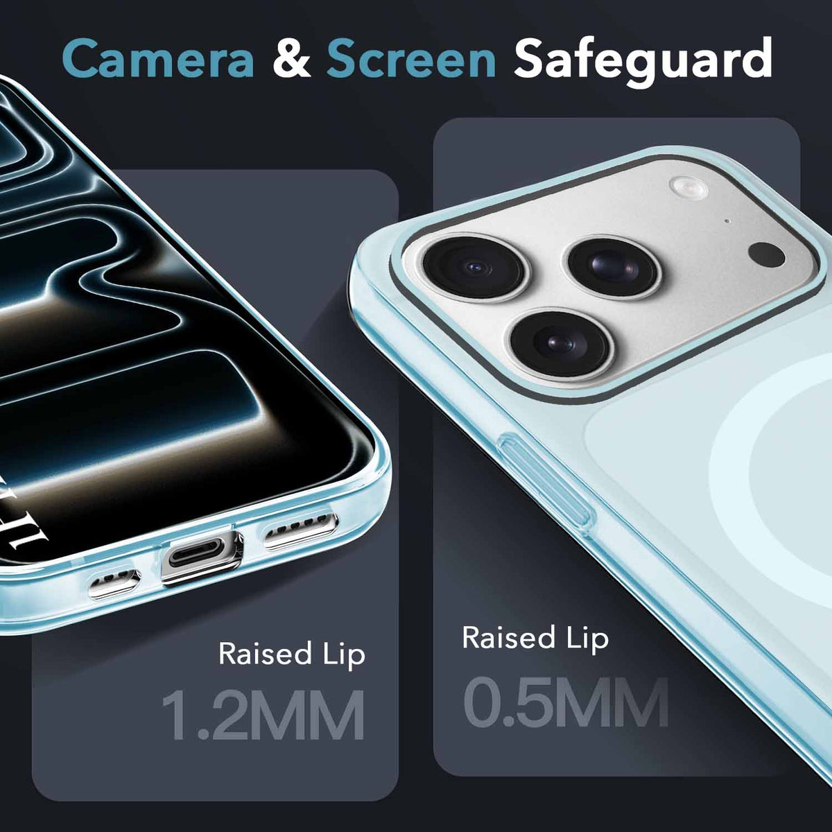 For iPhone 17 Pro | iPhone 18 Pro Back Cover Case (Frosted Matte Feel | MagSafe Compatible Wireless Charging)