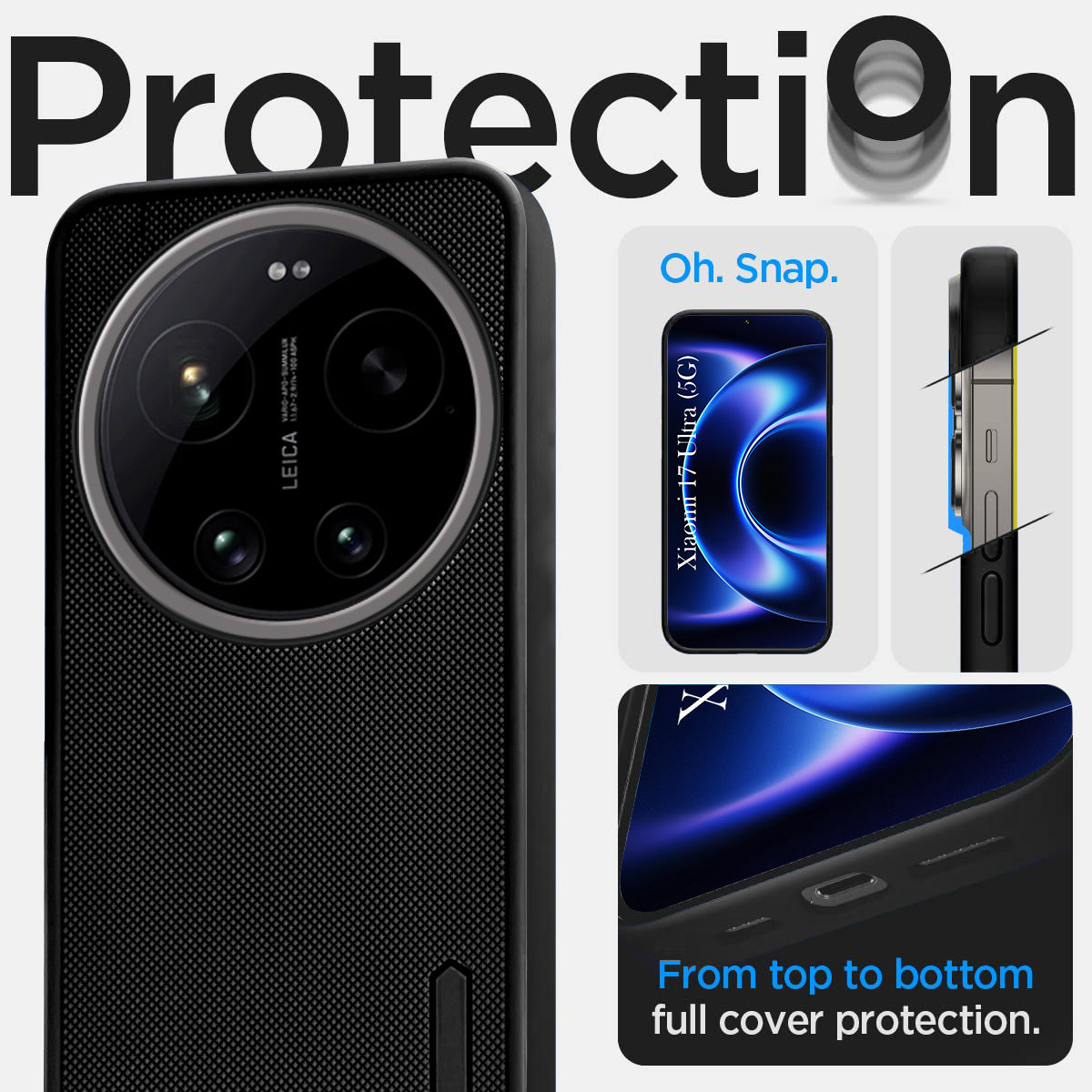 For Xiaomi 17 Ultra 5G Back Cover Case Rubberised (Textured Grip Design | Micro-Fiber Cloth Inside | Slim and Light Weight | Soft Touch and Feel)