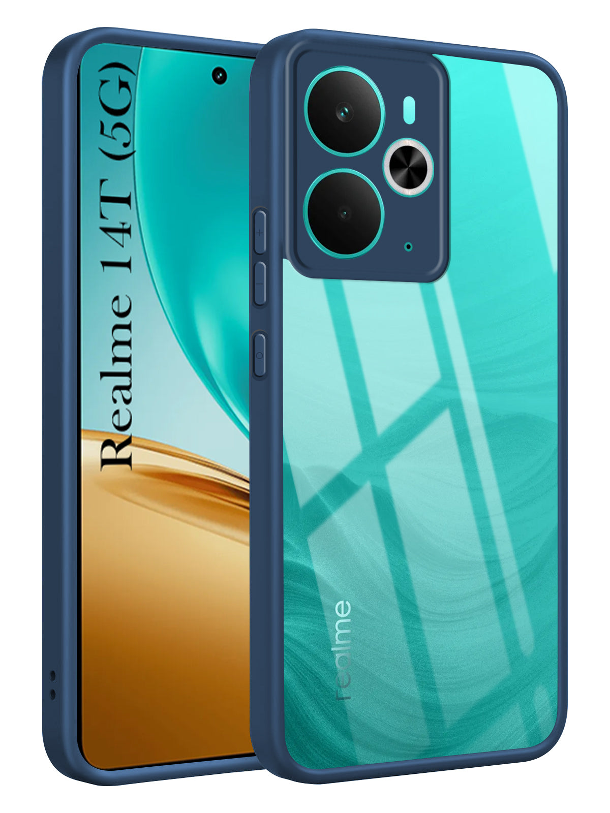 For Realme 14T Back Cover Case (Lifetime Anti Yellow | Anti Scratch | Crystal Clear Shockproof)