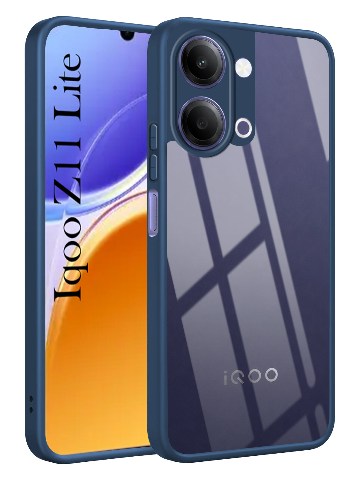 For Vivo iQOO Z11 Lite Back Cover Case Ultra-Hybrid (Lifetime Anti Yellow | Anti Scratch | Crystal Clear Shockproof)